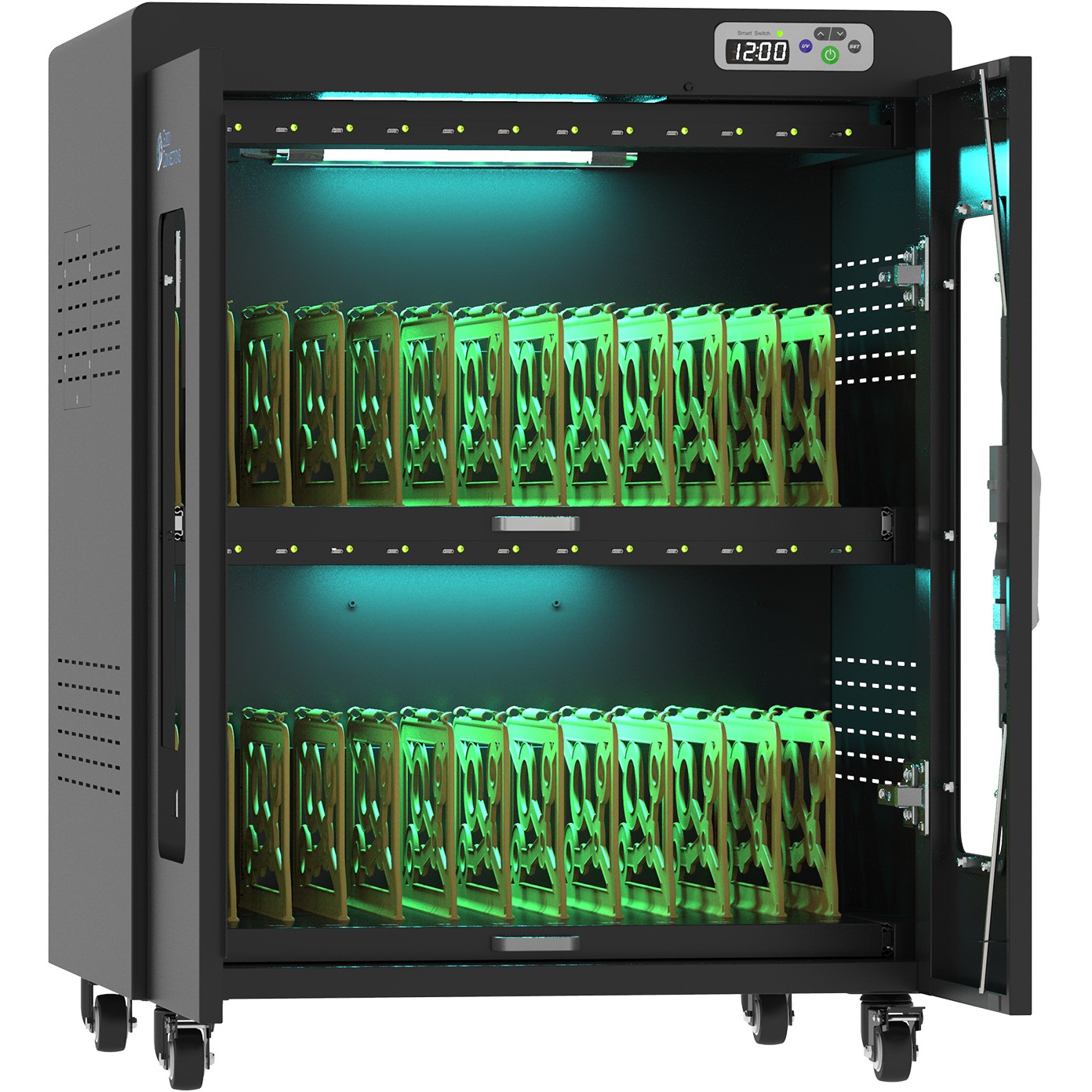Alcasa PCT03-C24S portable device management cart/cabinet