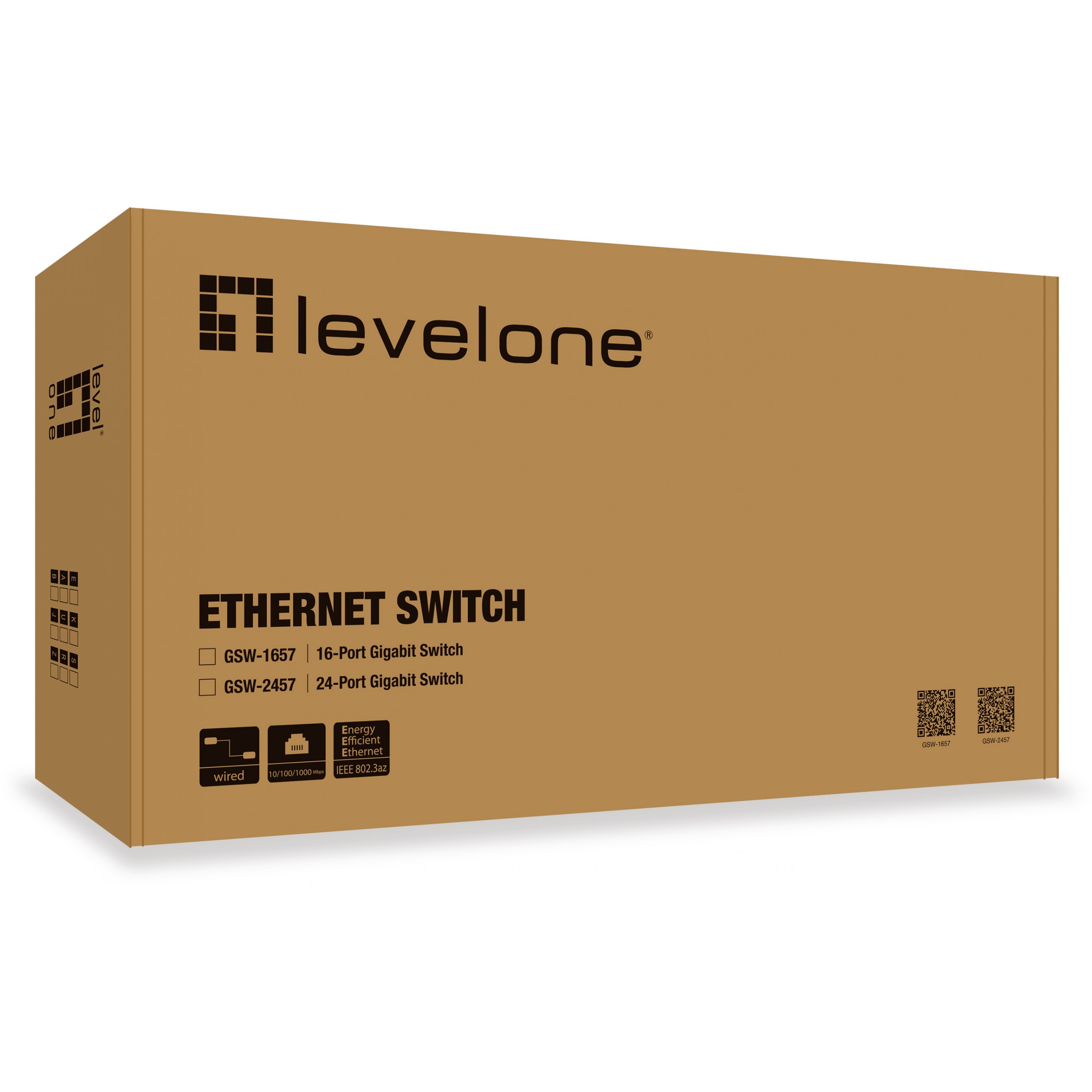 LevelOne Switch 24xGE                   19 unmanaged Metall
