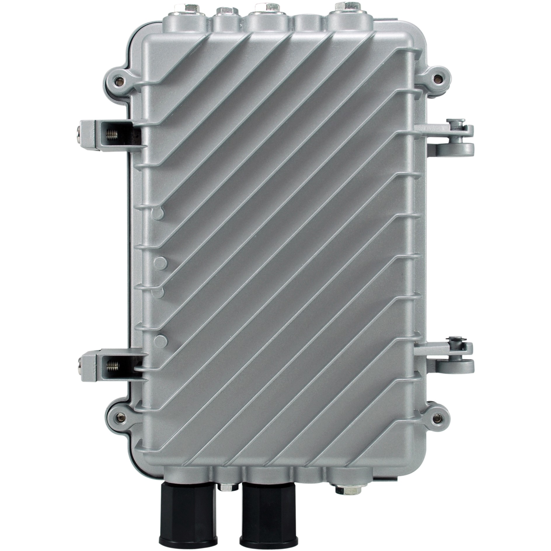 LevelOne PoE Repeater Cascadable 2xFE PoE        IP66 silber