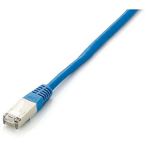 Equip Cat.6A PlatinumS/FTP Patchkabel, 10m, Blau