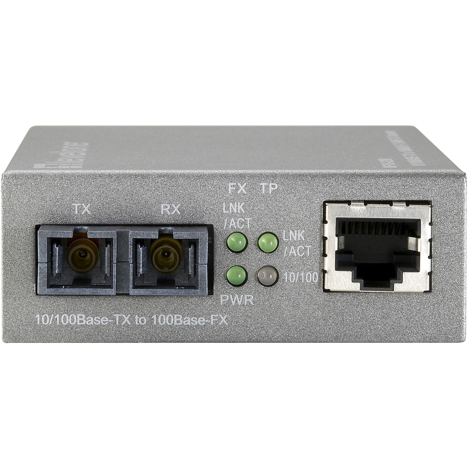 LevelOne FVS-3120 Netzwerk Medienkonverter 100 Mbit/s Einzelmodus Grau