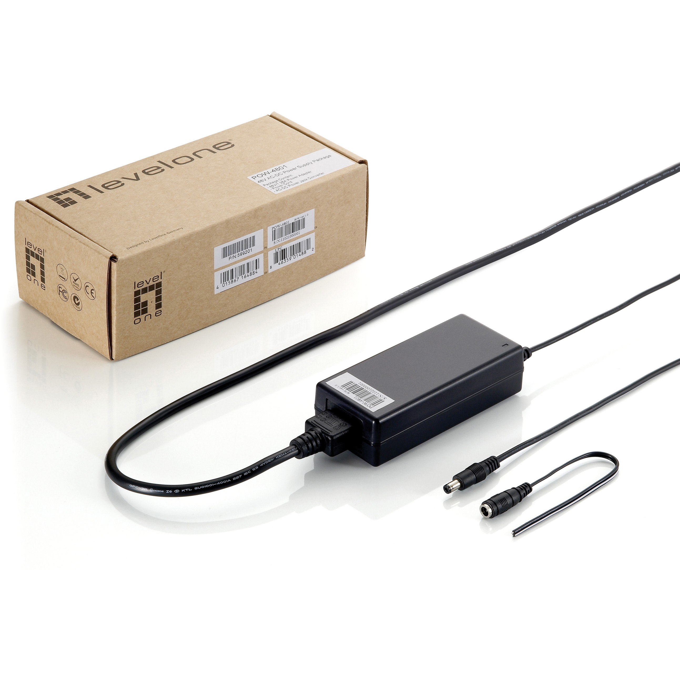 LevelOne 48V DC Strom-Adapter
