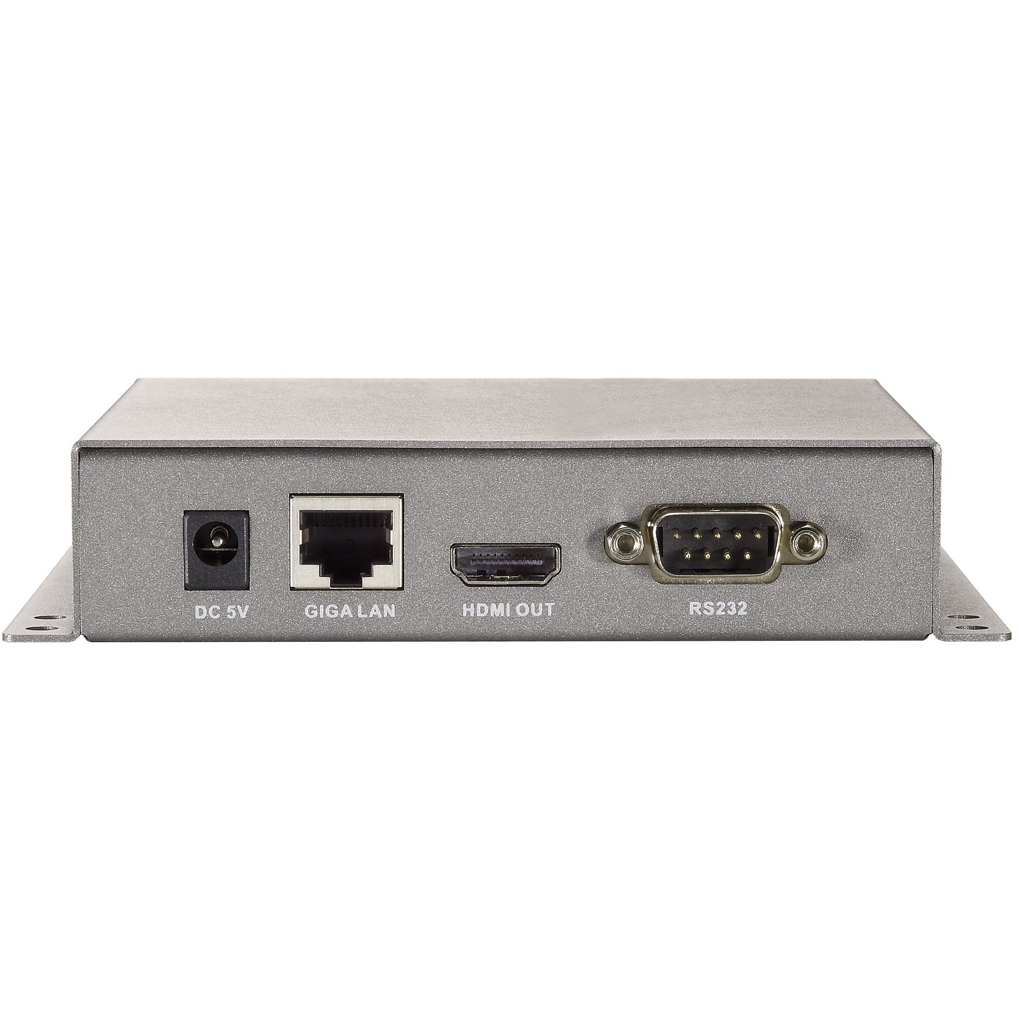 LevelOne HDMI Sender PoE 1xHDMI/1xRJ45/1xRS232       schwarz