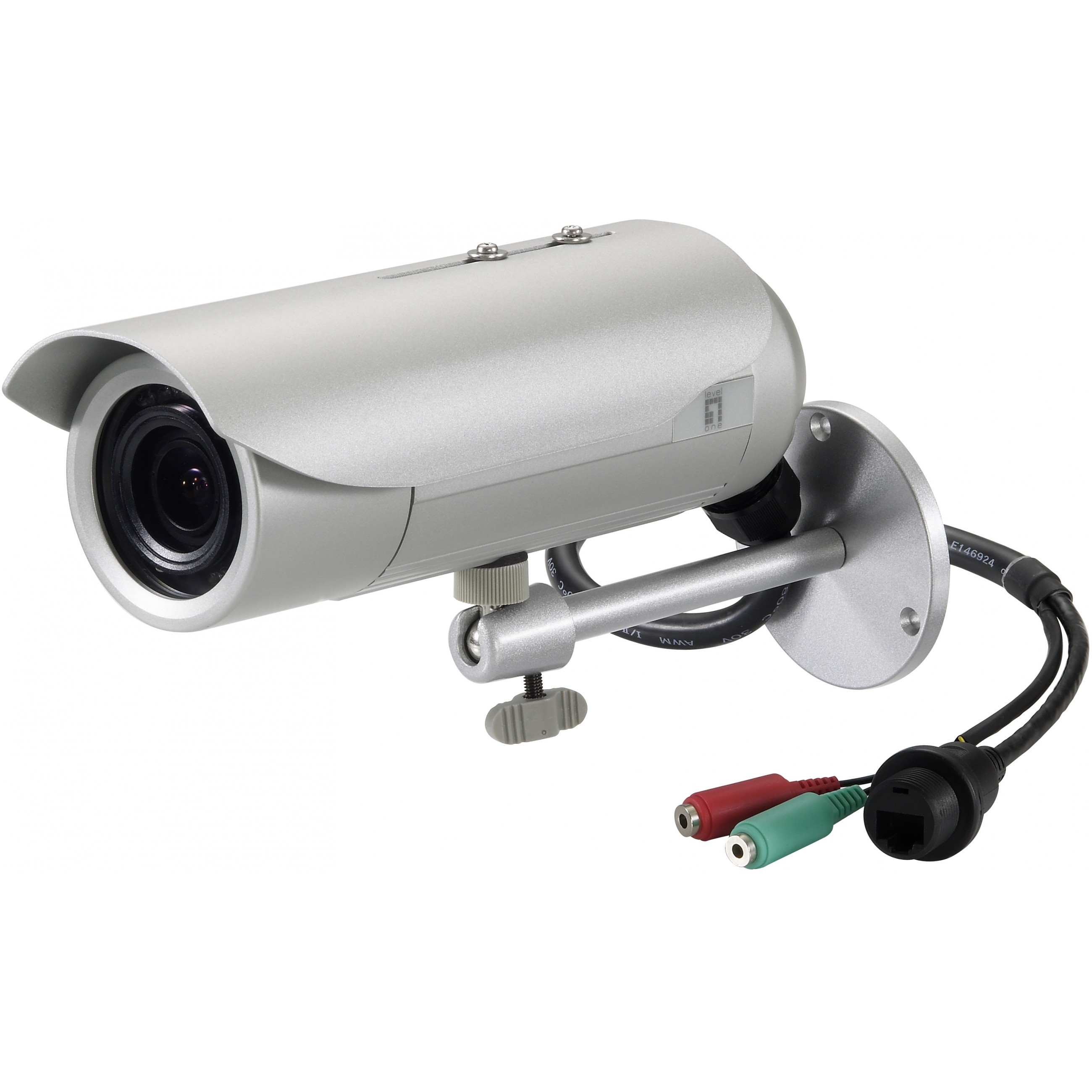 LevelOne Fixed Network Camera, 3-Megapixel, Outdoor, PoE 802.3af, Day & Night, IR LEDs, WDR