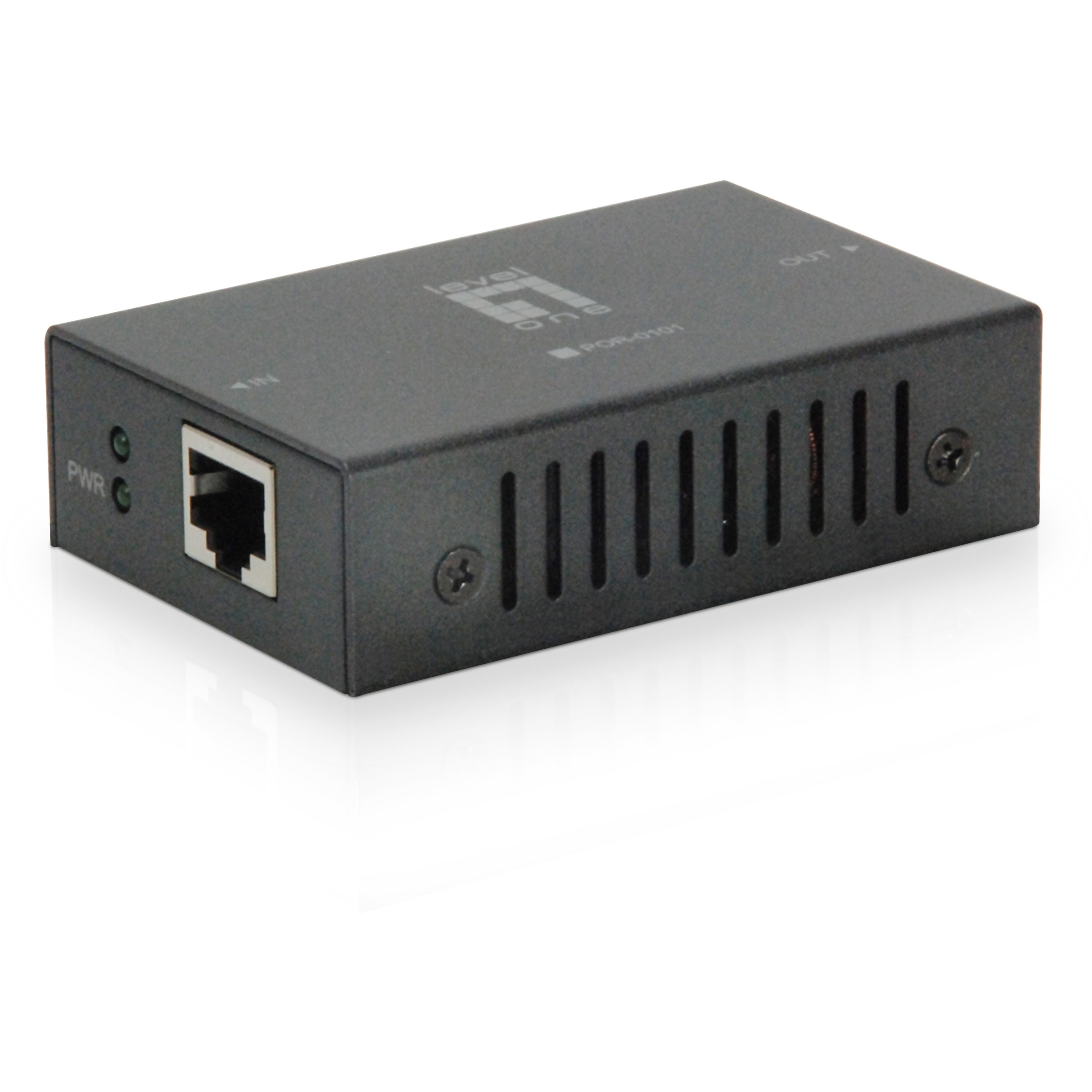 LevelOne PoE+Repeater            2xFE PoE               grau