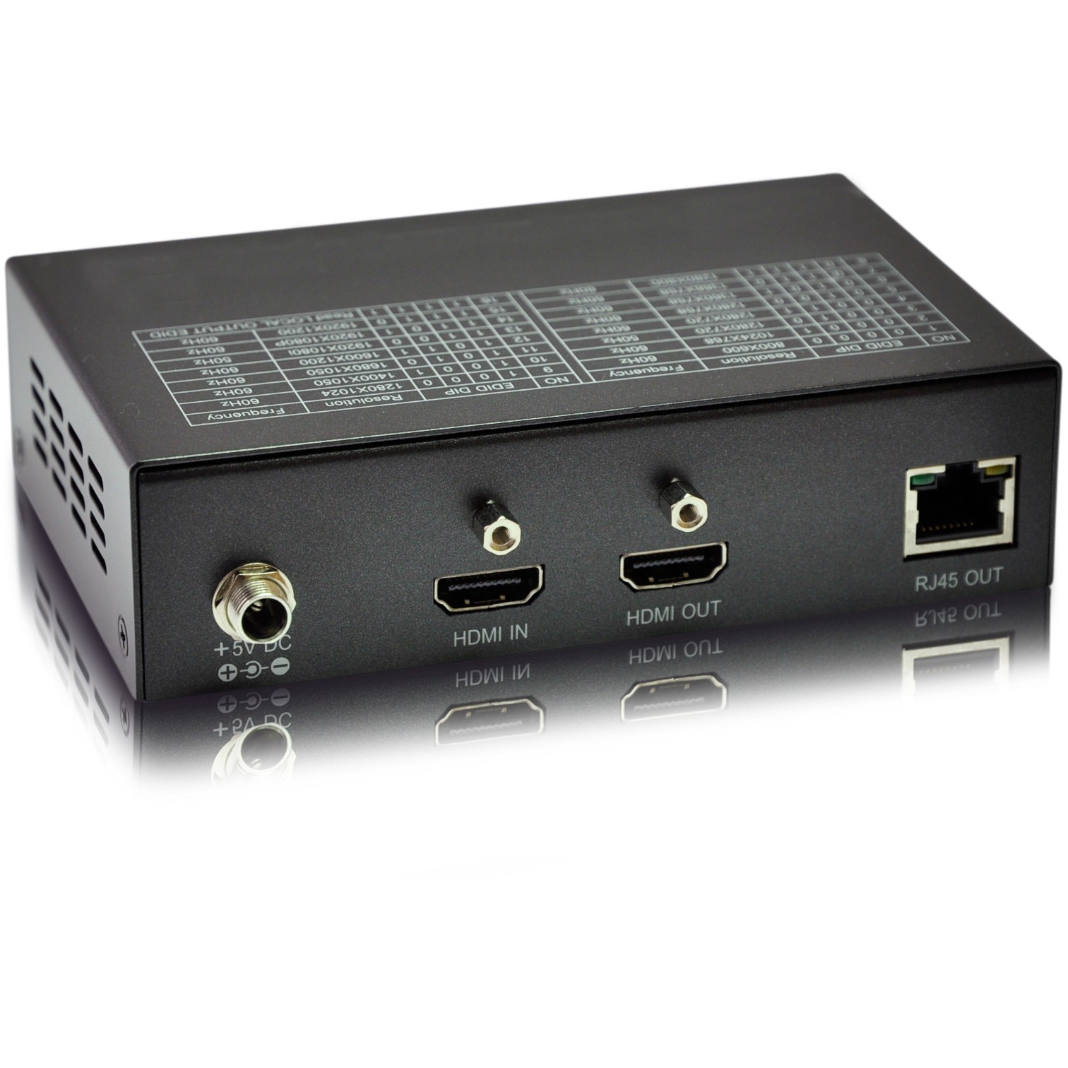 LevelOne HVE-9111T Audio-/Video-Leistungsverstärker AV-Sender Schwarz