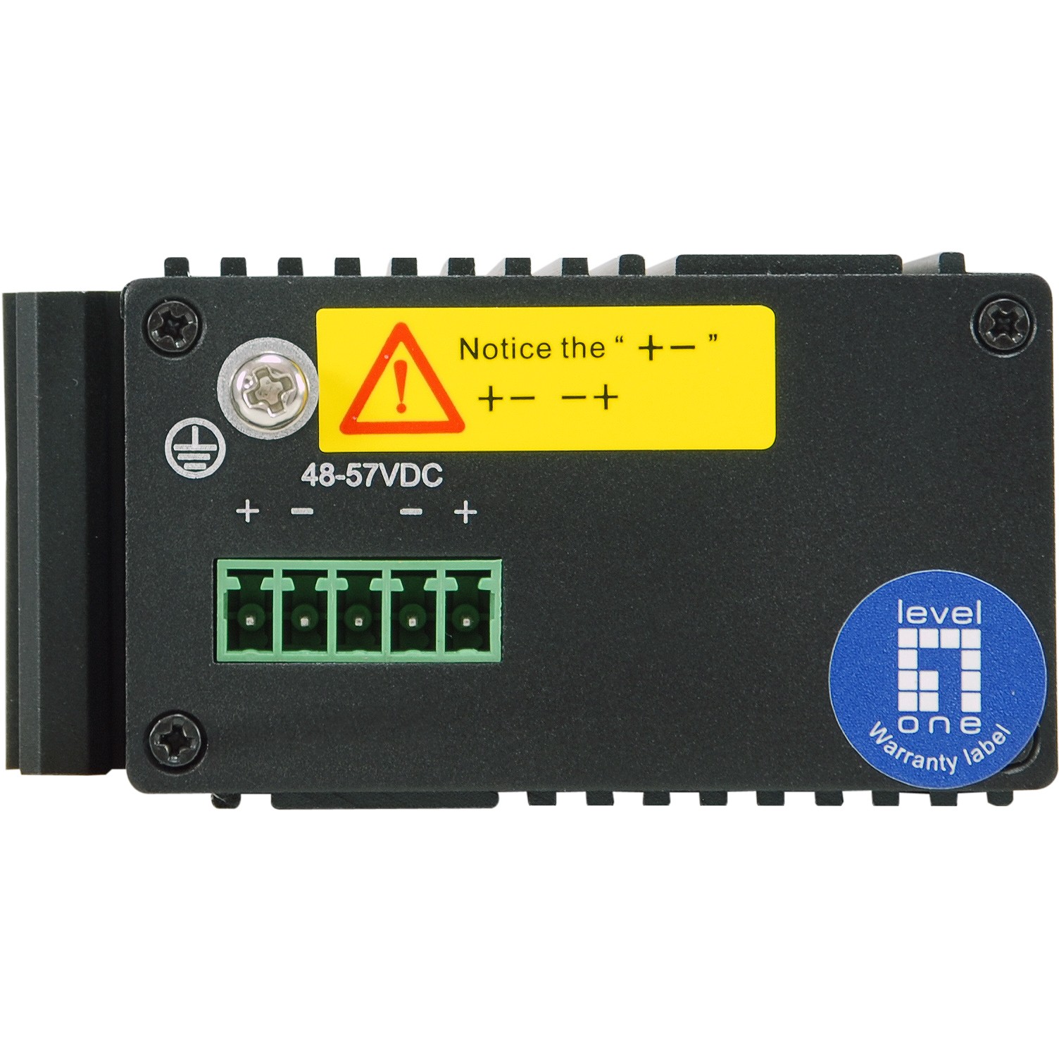 LevelOne 5-Port Gigabit Industrial Switch, DIN-Schiene, -30°C to 65°C