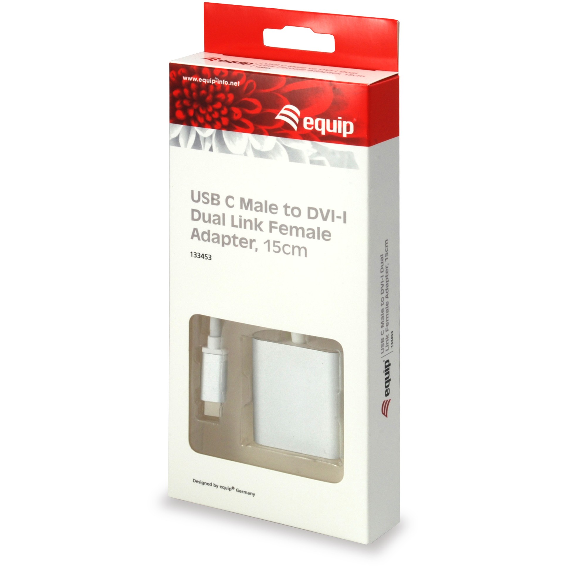 Equip 133453 USB-Grafikadapter 4096 x 2160 Pixel Weiß