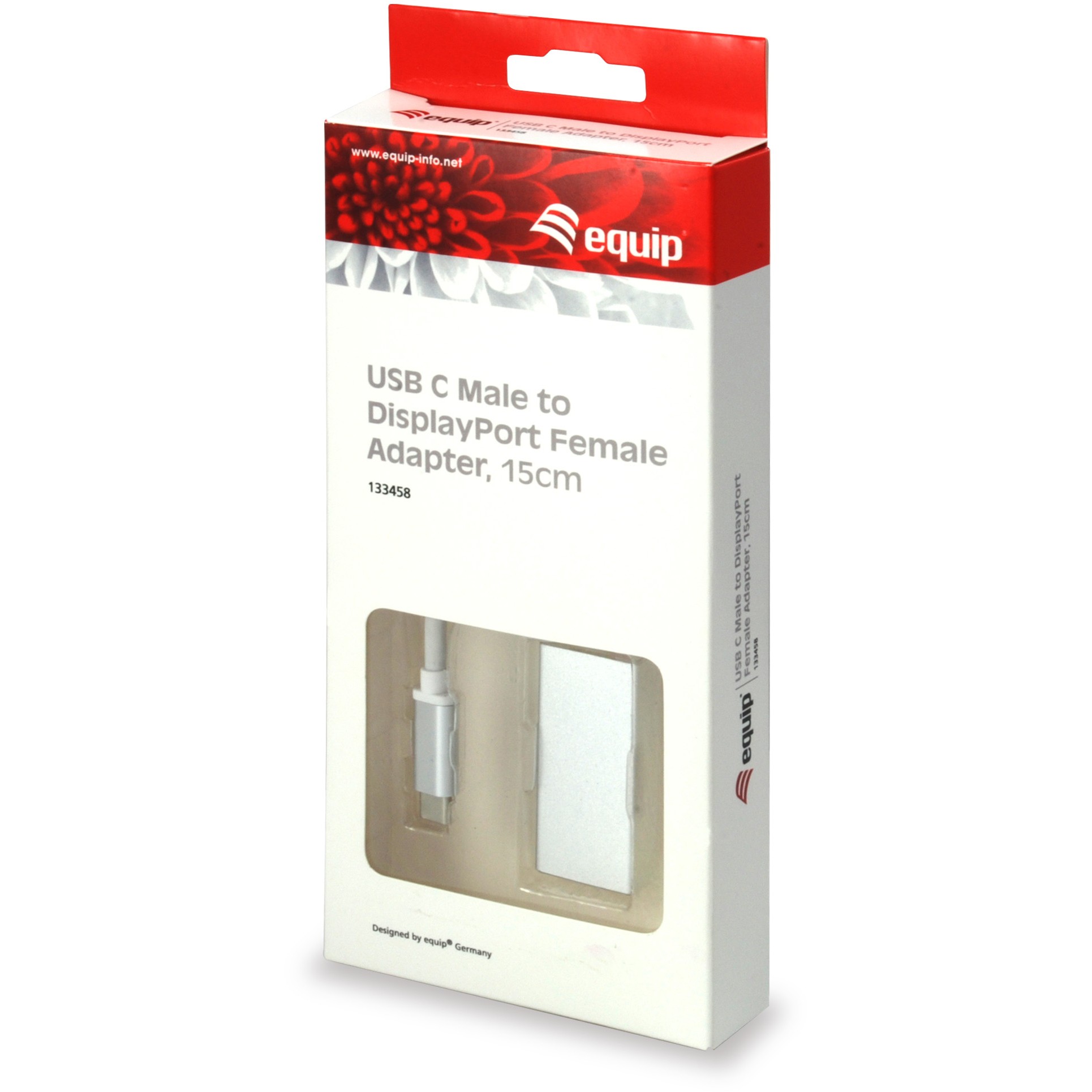 Equip 133458 USB-Grafikadapter 4096 x 2160 Pixel Weiß