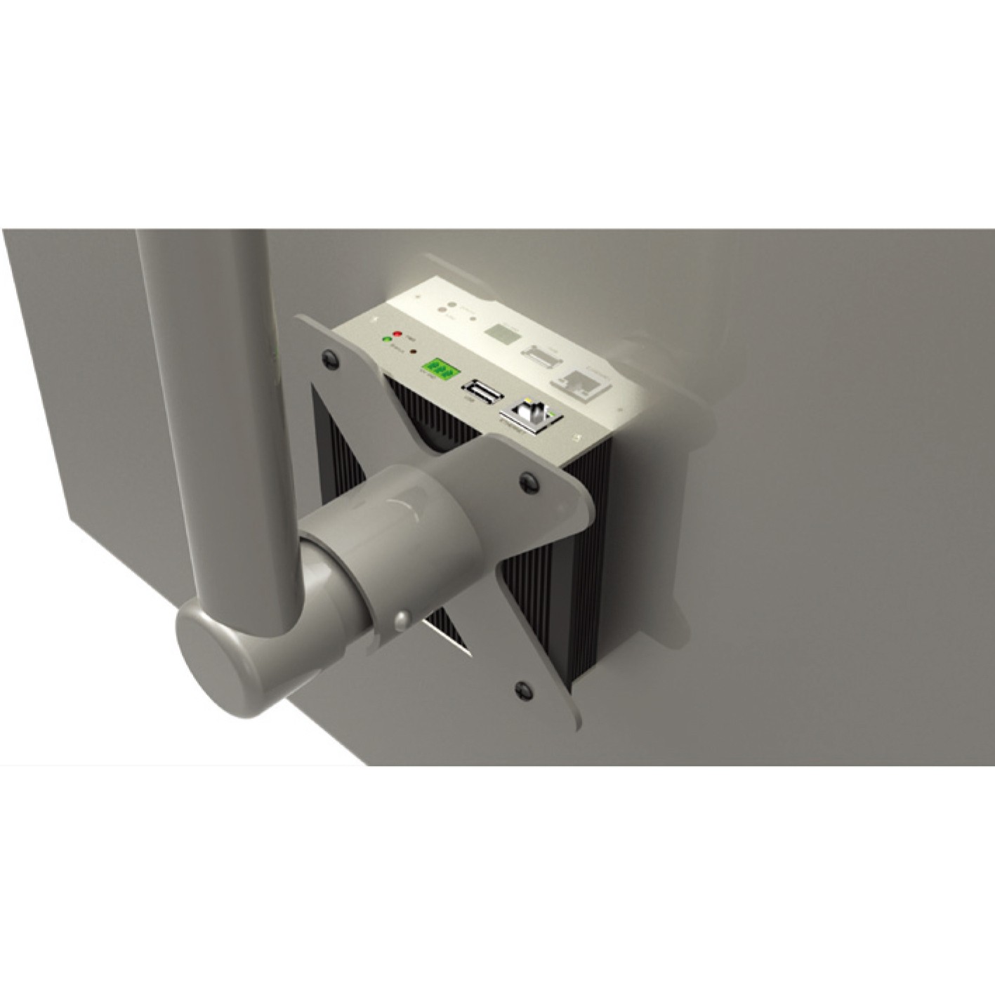 LevelOne DSS-1000 Digitaler Mediaplayer Schwarz, Silber Full HD 1920 x 1080 Pixel