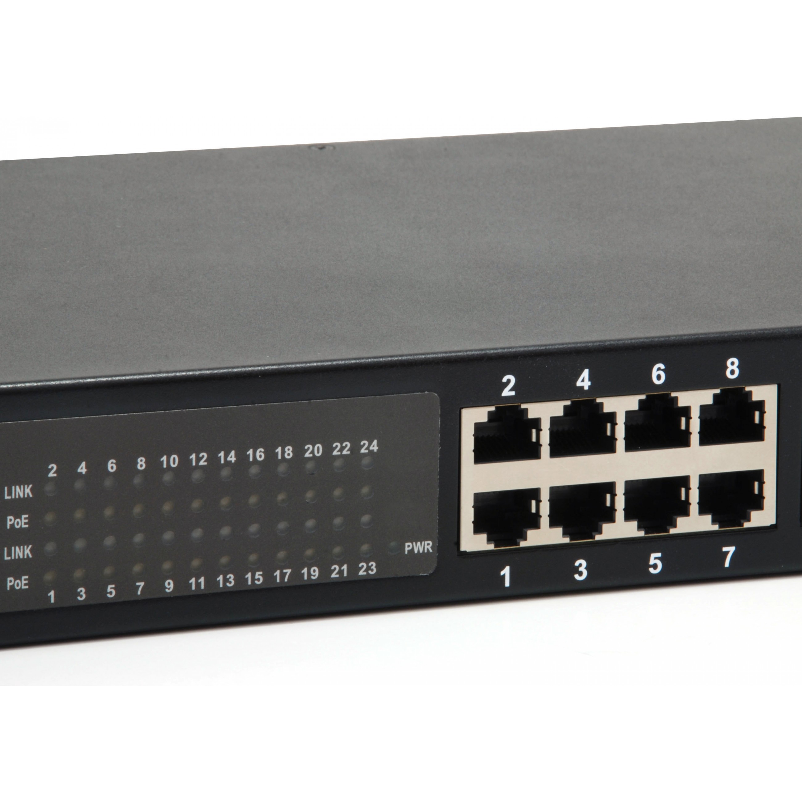 LevelOne GEP-2421W150 Netzwerk-Switch Unmanaged Gigabit Ethernet (10/100/1000) Power over Ethernet (PoE) Schwarz