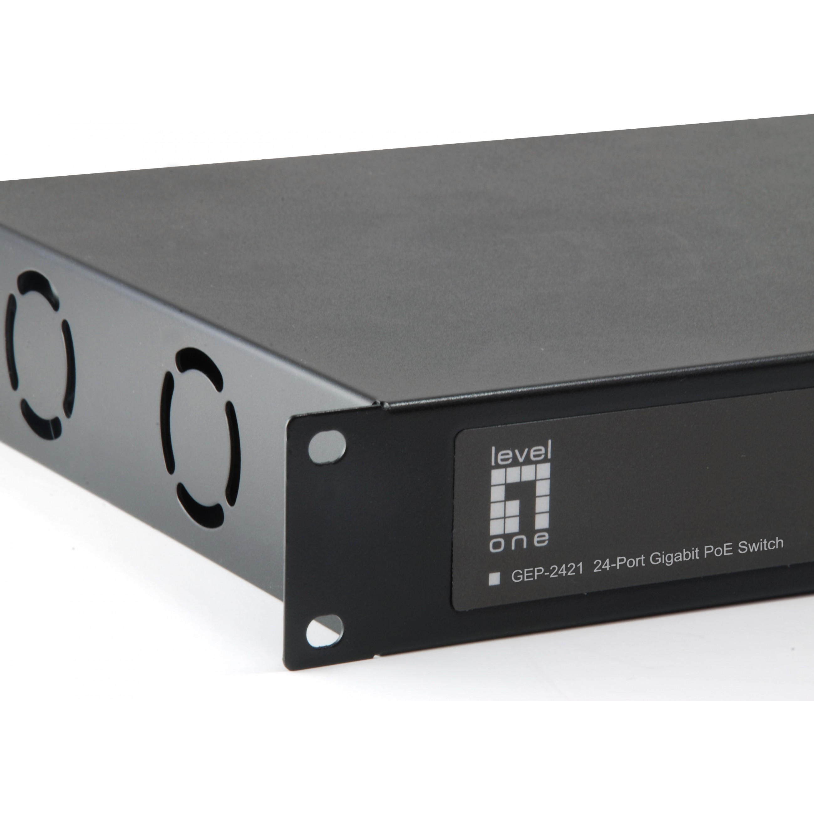 LevelOne GEP-2421W630 Netzwerk-Switch Unmanaged Gigabit Ethernet (10/100/1000) Power over Ethernet (PoE) Schwarz