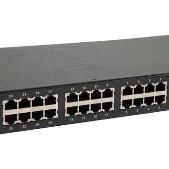 LevelOne FGP-2602W380 Netzwerk-Switch Unmanaged Fast Ethernet (10/100) Power over Ethernet (PoE) Schwarz