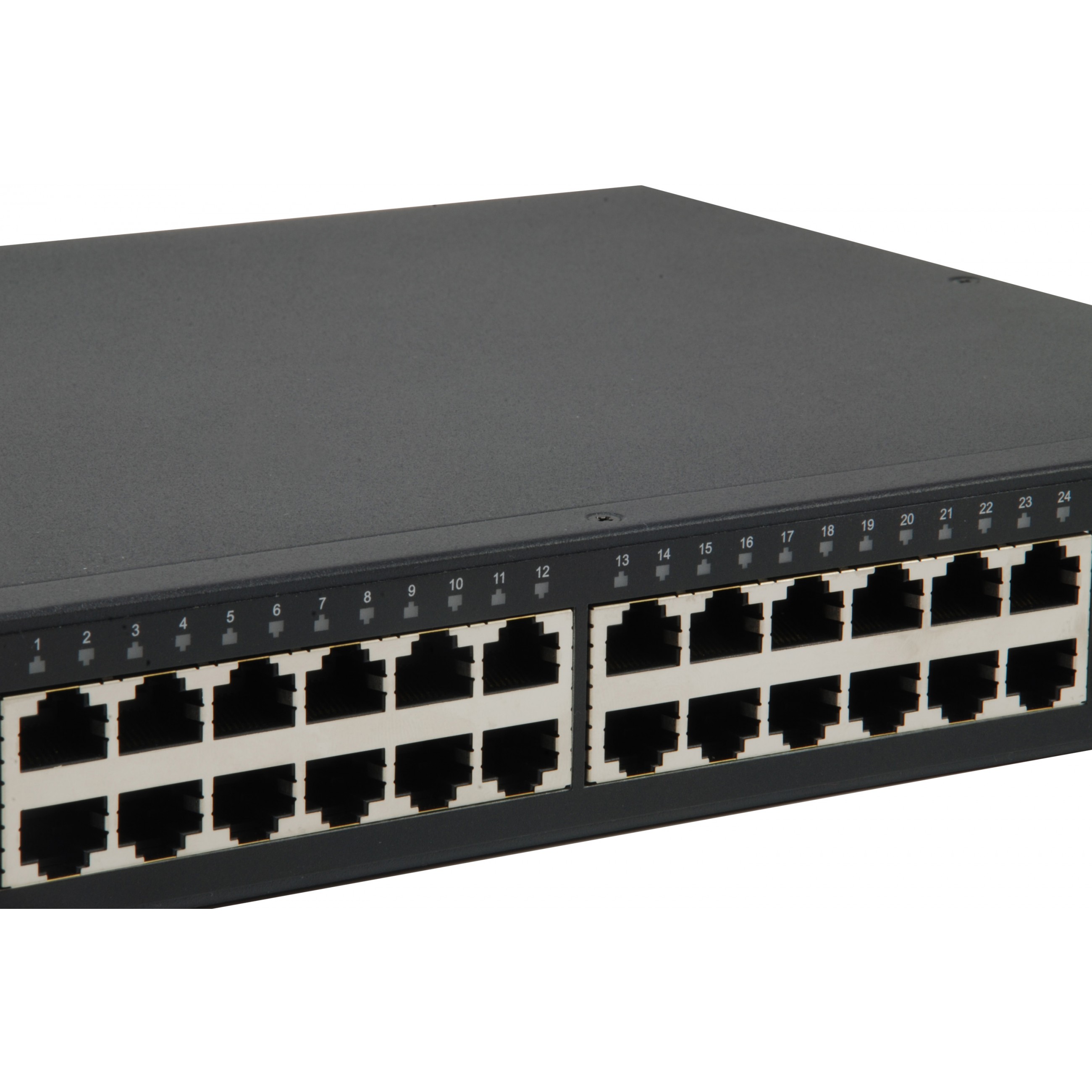 LevelOne Switch 24xGE/2x10GSFP+         KILBY 19 Managed L2