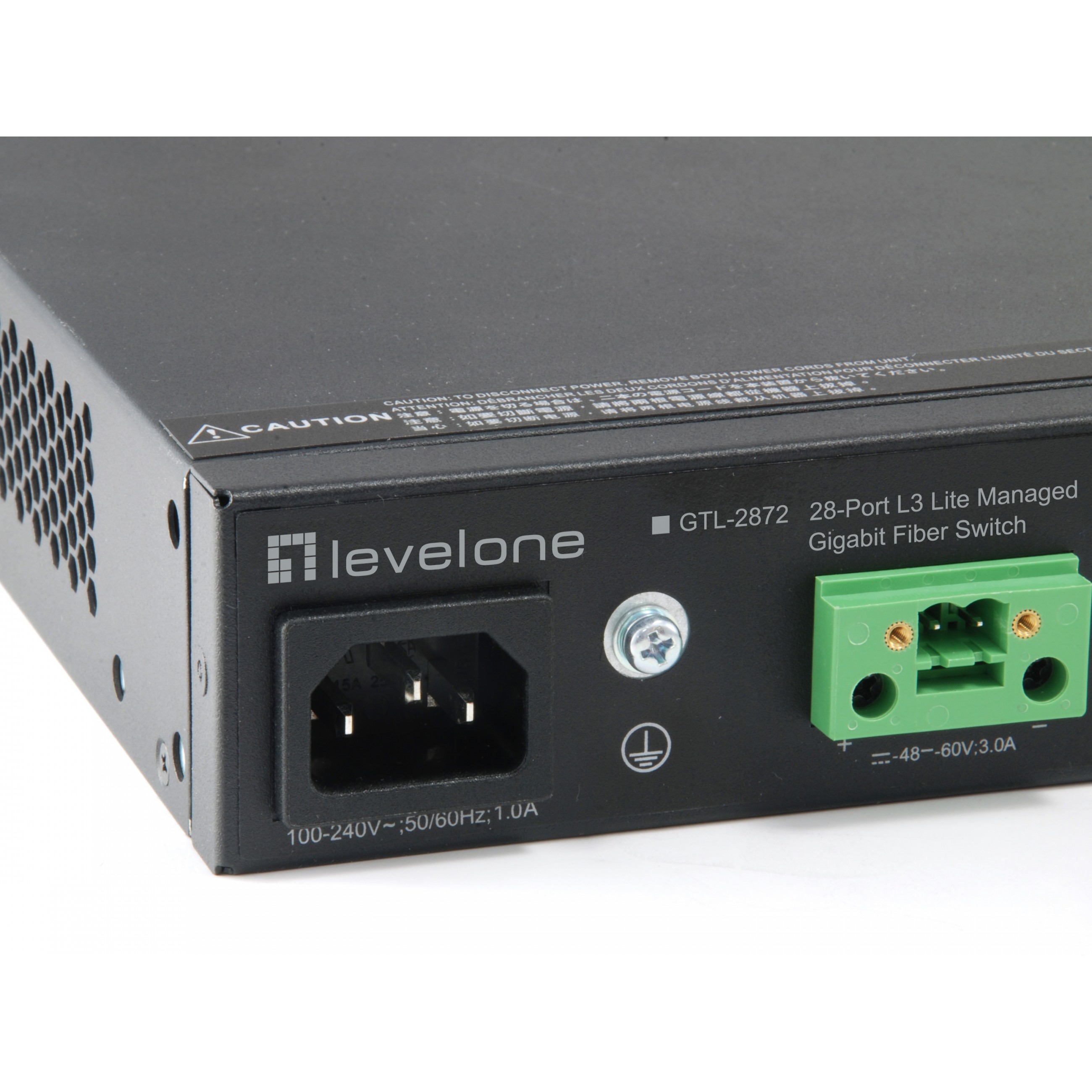 LevelOne Switch 20xSFP/4x10GSFP+/+      KILBY 19 Managed L3