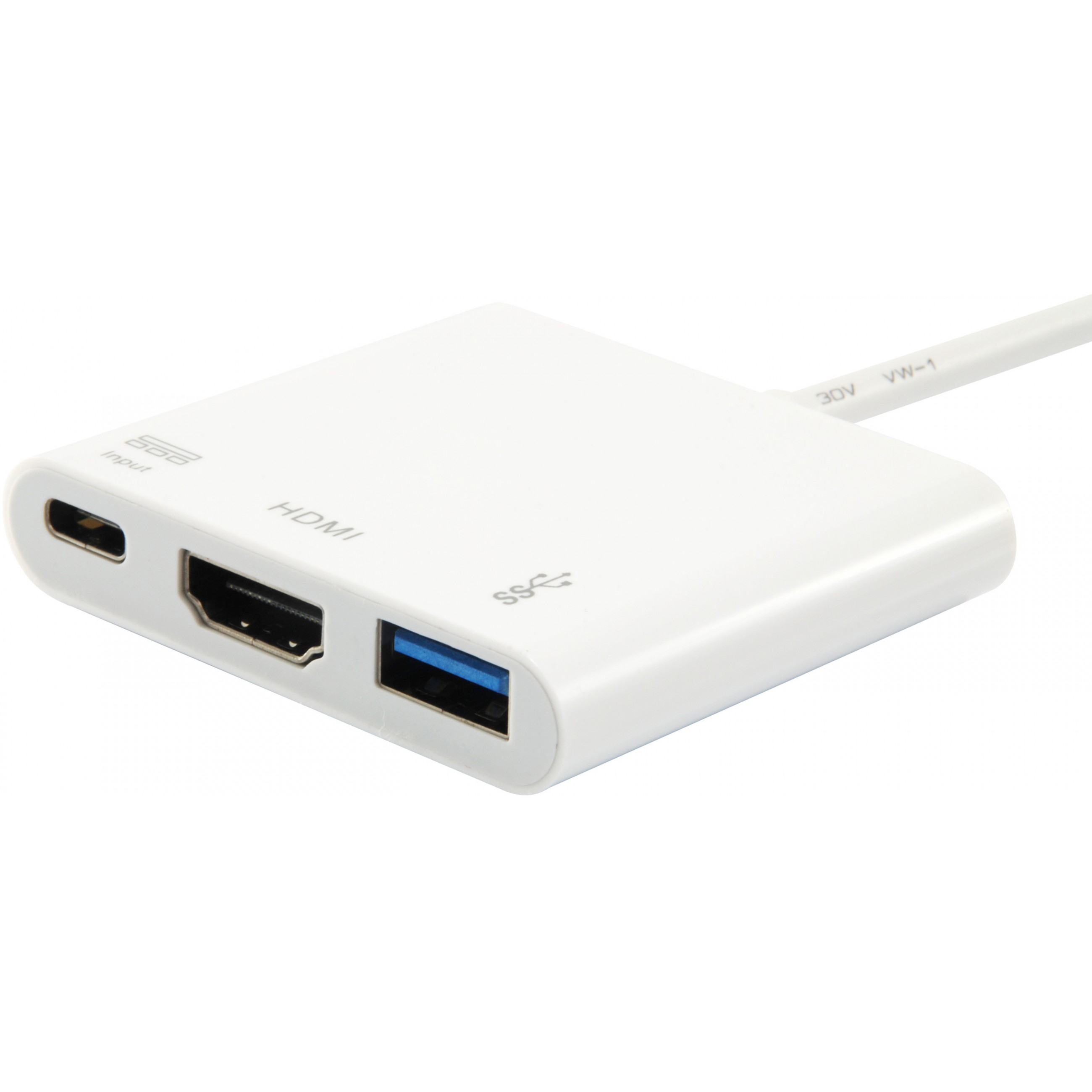 Equip Dock  3-1 USB-C->HDMI,USB-A,60W USB-C            0.15m