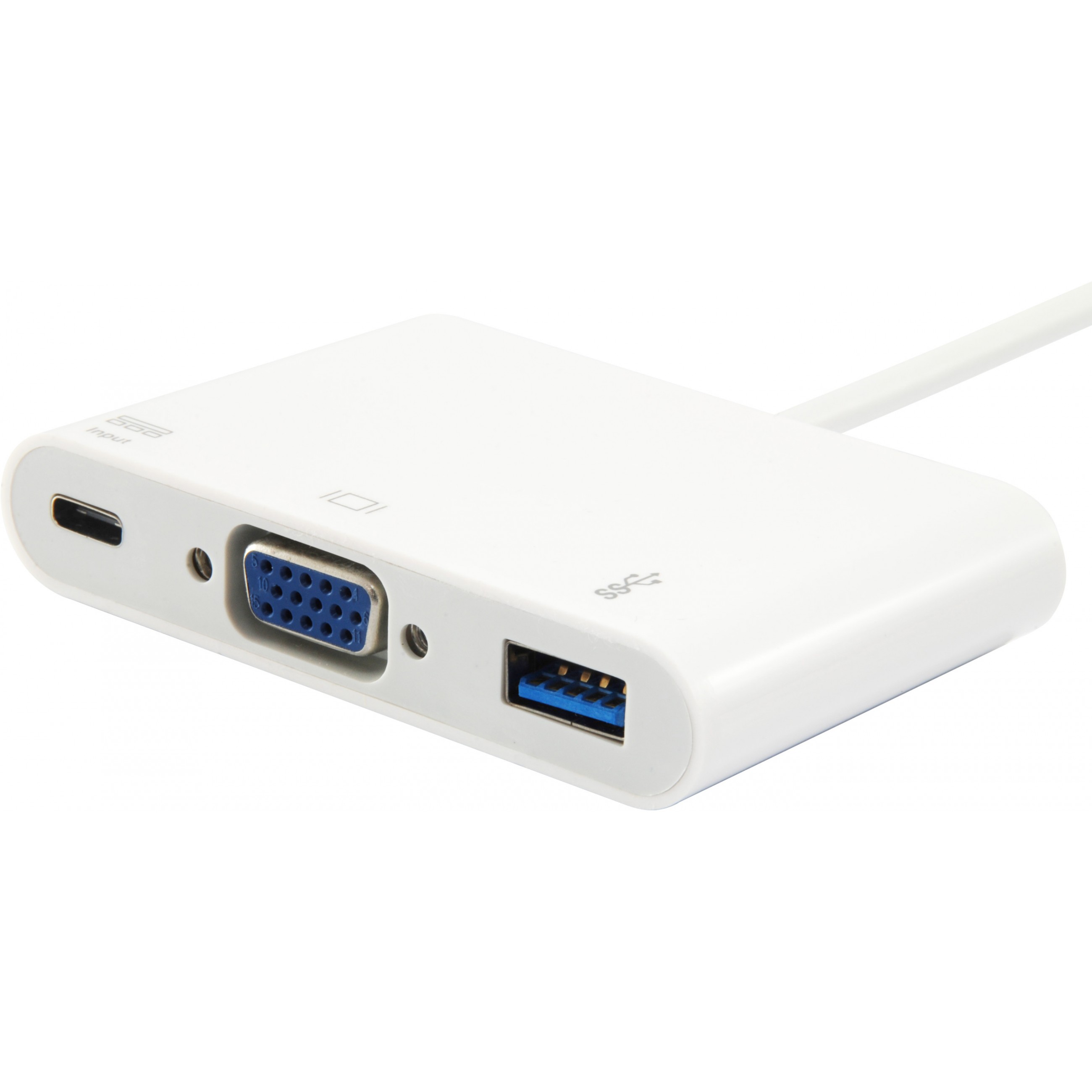 Equip 133462 laptop-dockingstation & portreplikator USB 3.2 Gen 1 (3.1 Gen 1) Type-C Weiß