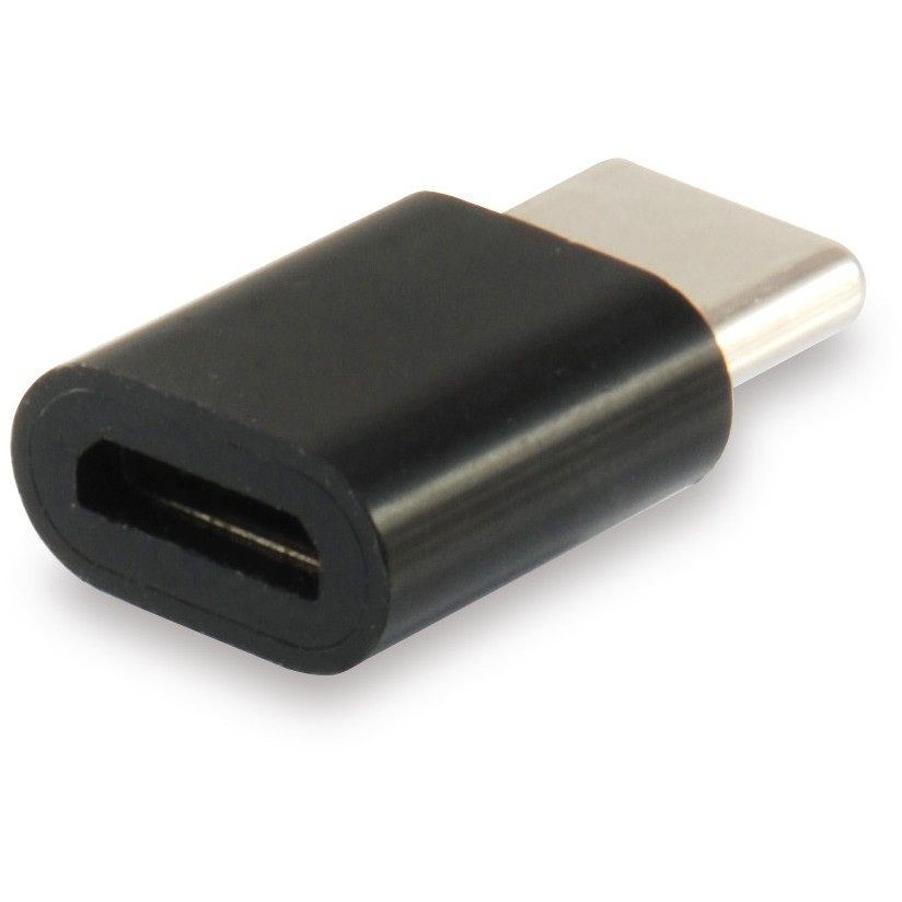 Equip 133472 Kabeladapter USB C Micro USB B Schwarz