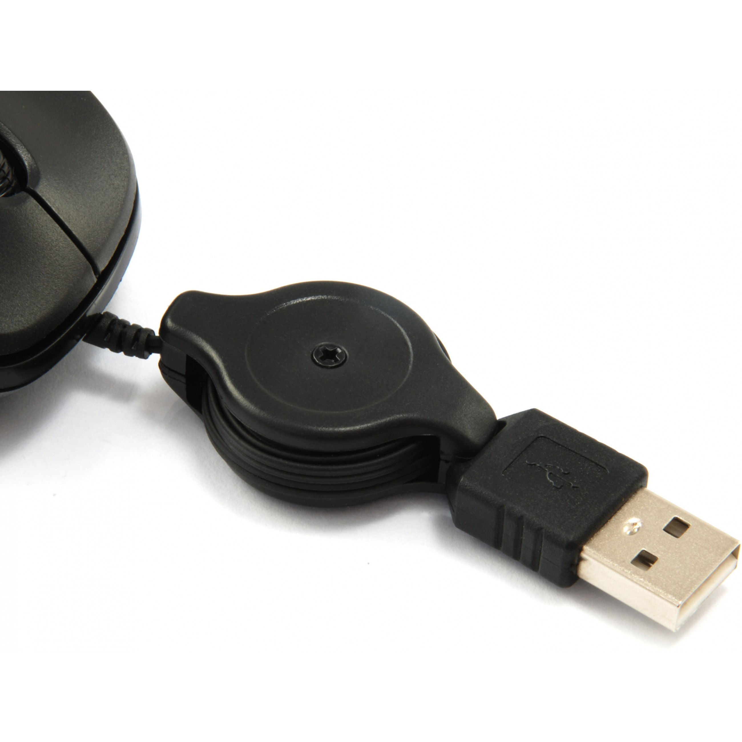 Equip Reisemaus   USB-A Stecker            L+R 0.80m schwarz