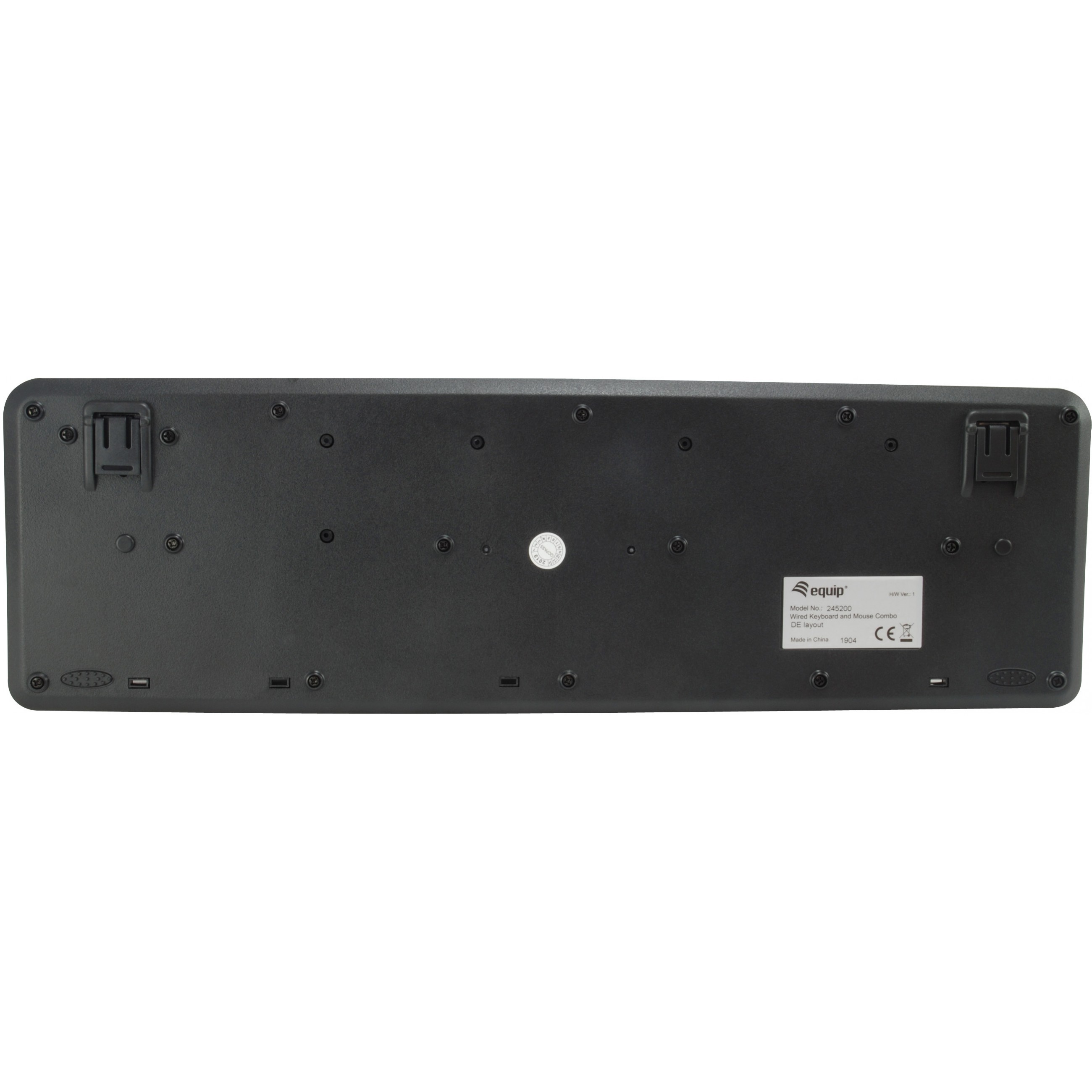 Equip 245203 Tastatur Maus enthalten Büro USB QWERTY Italienisch Schwarz