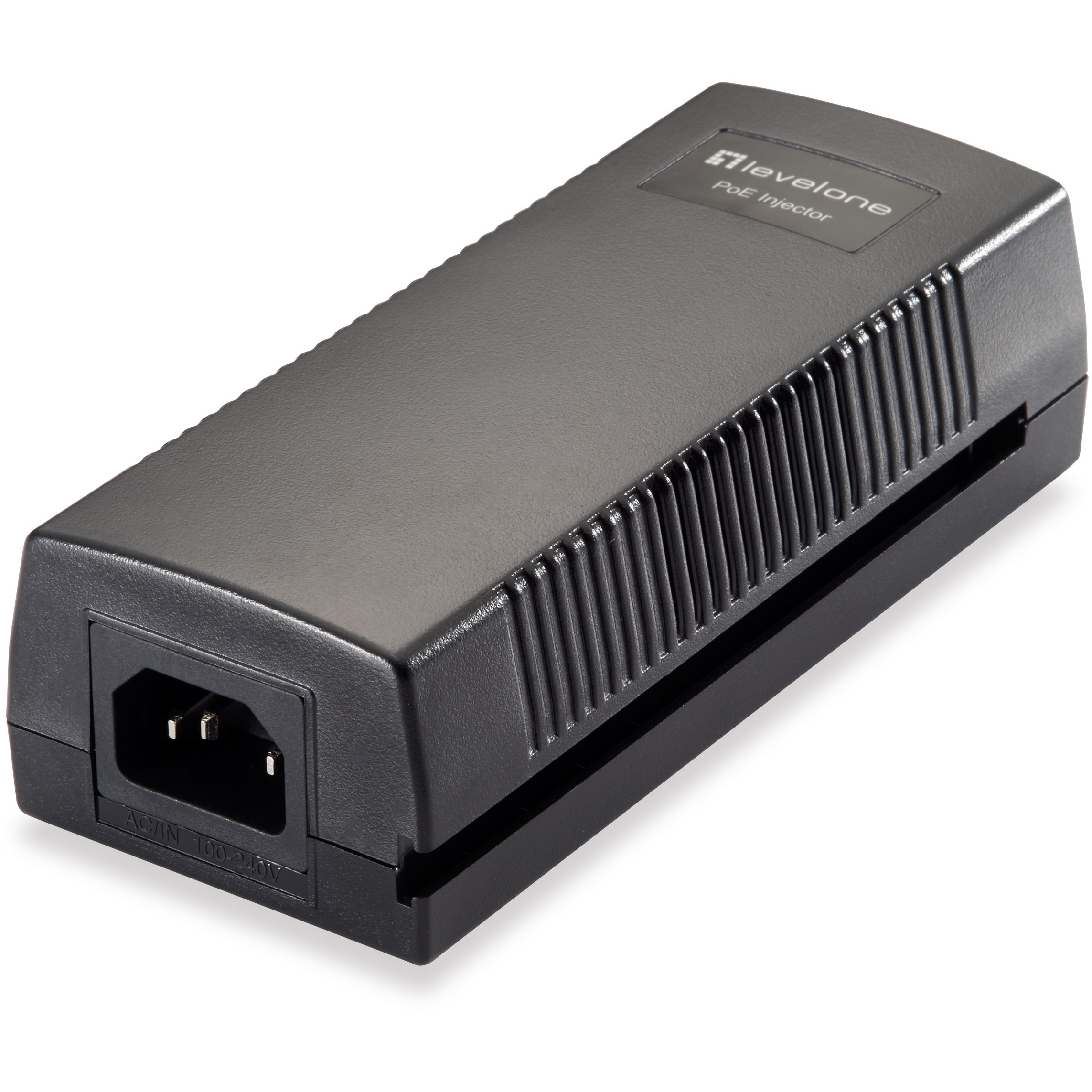 LevelOne POI-3010 PoE-Adapter Schnelles Ethernet, Gigabit Ethernet 52 V