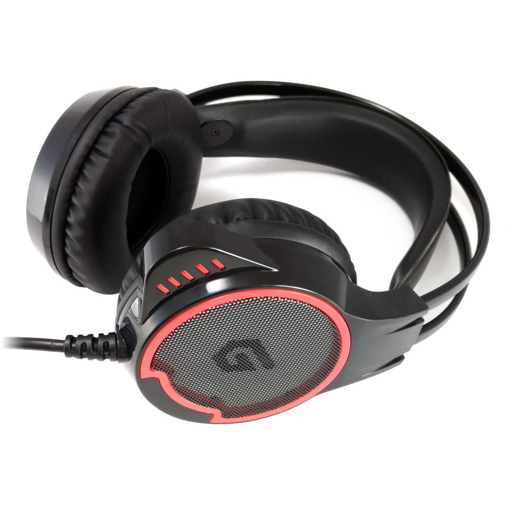 Conceptronic ATHAN U1 Kopfhörer Kabelgebunden Kopfband Gaming USB Typ-A Schwarz