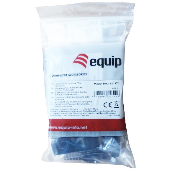 Equip 121171 Drahtverbinder RJ-45 Nickel