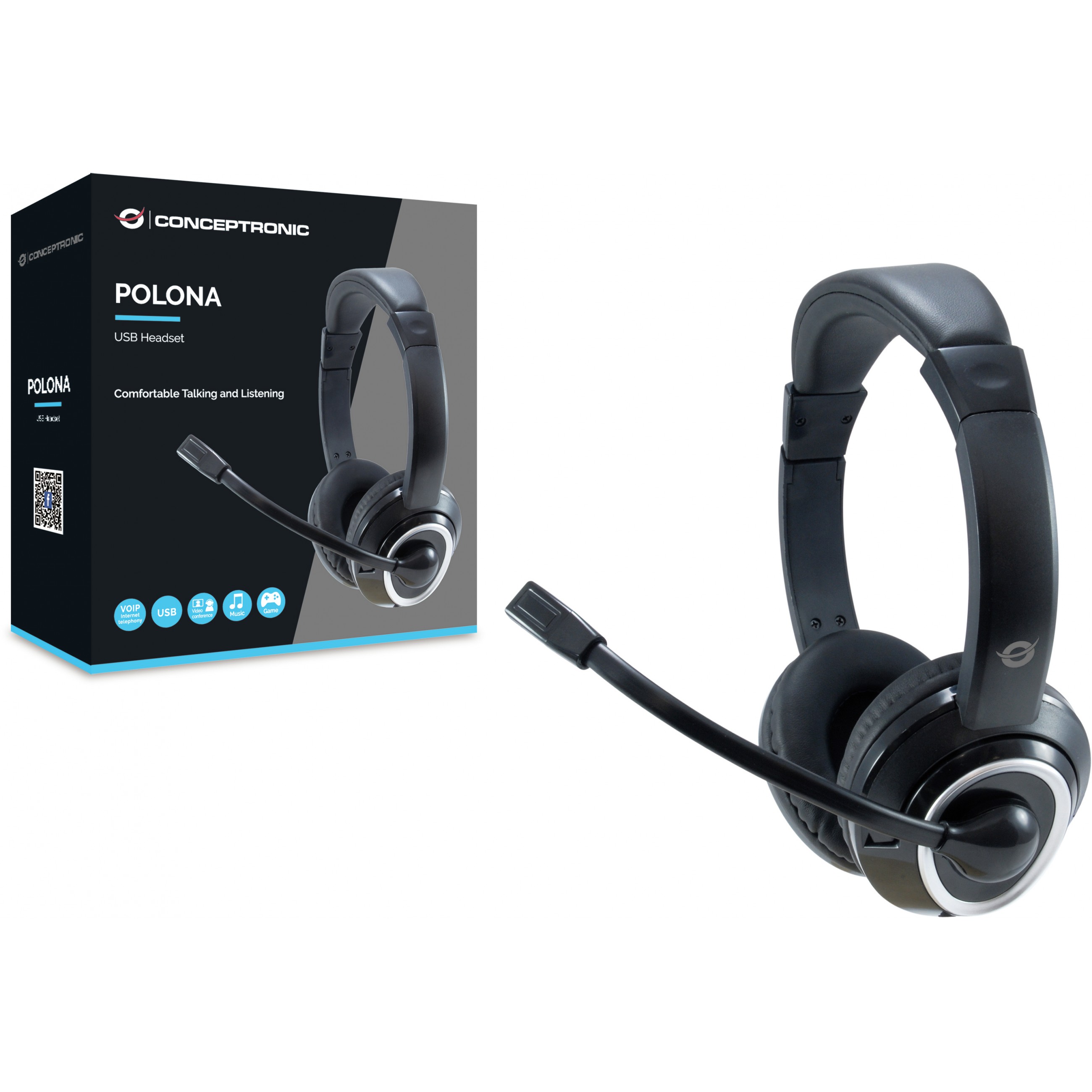Conceptronic POLONA USB-Headset