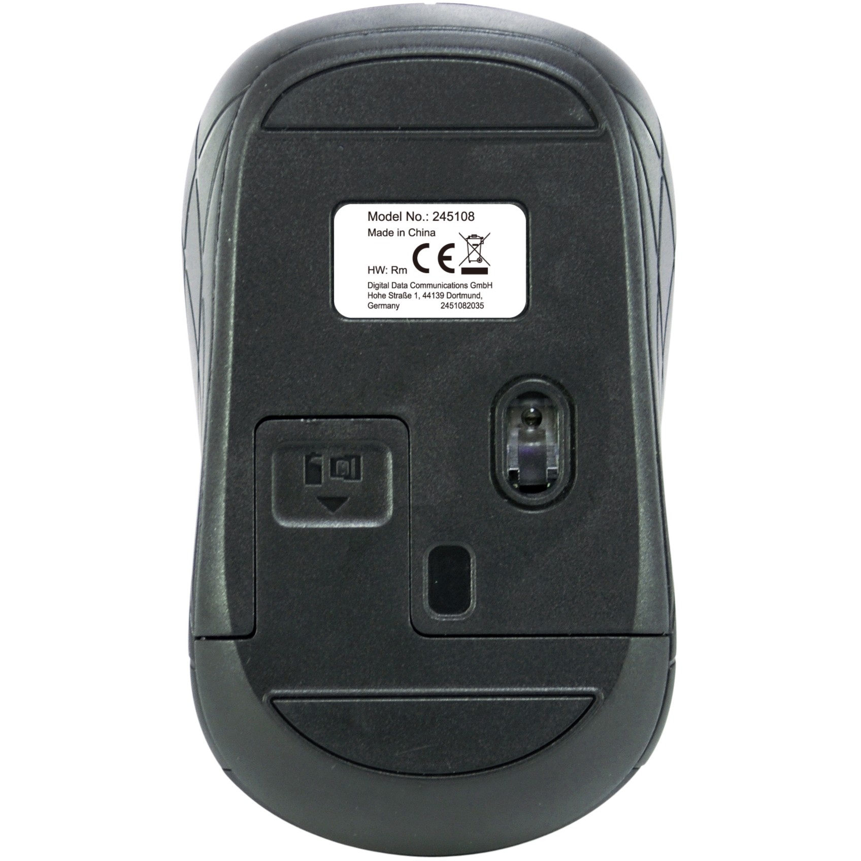 Equip Reisemaus   Wireless USB-A           L+R       schwarz