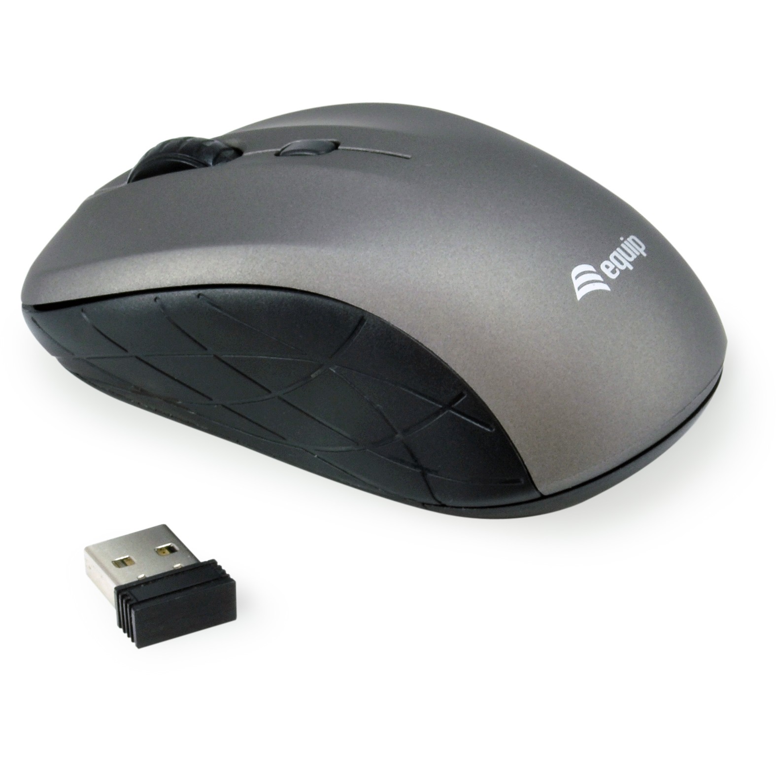 Equip Reisemaus   Wireless USB-A           L+R       schwarz