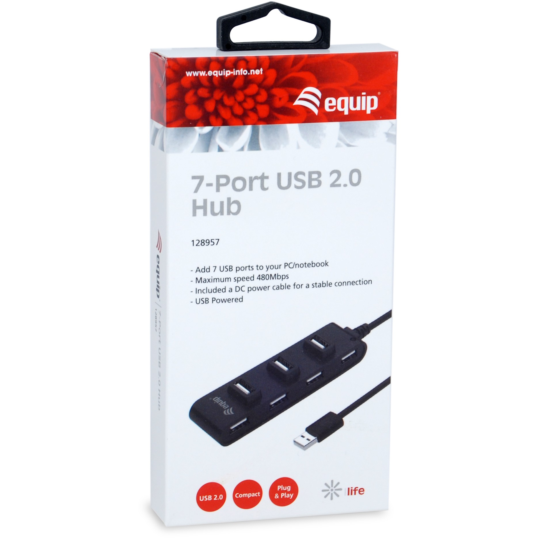 Equip 7 Port USB 2.0 Hub