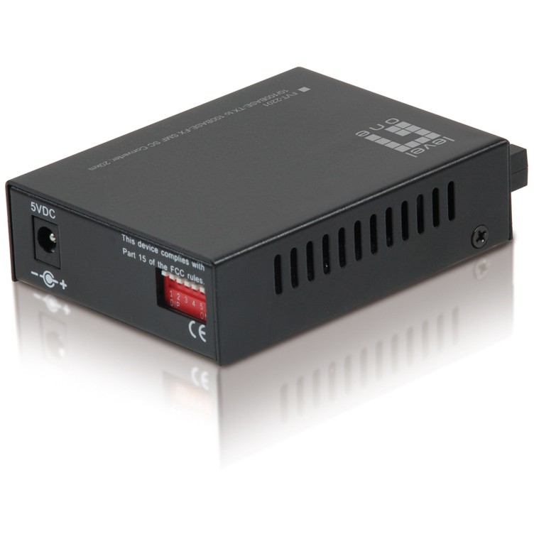 LevelOne Media Konverter RJ45->SC FE SM         1310nm  20km