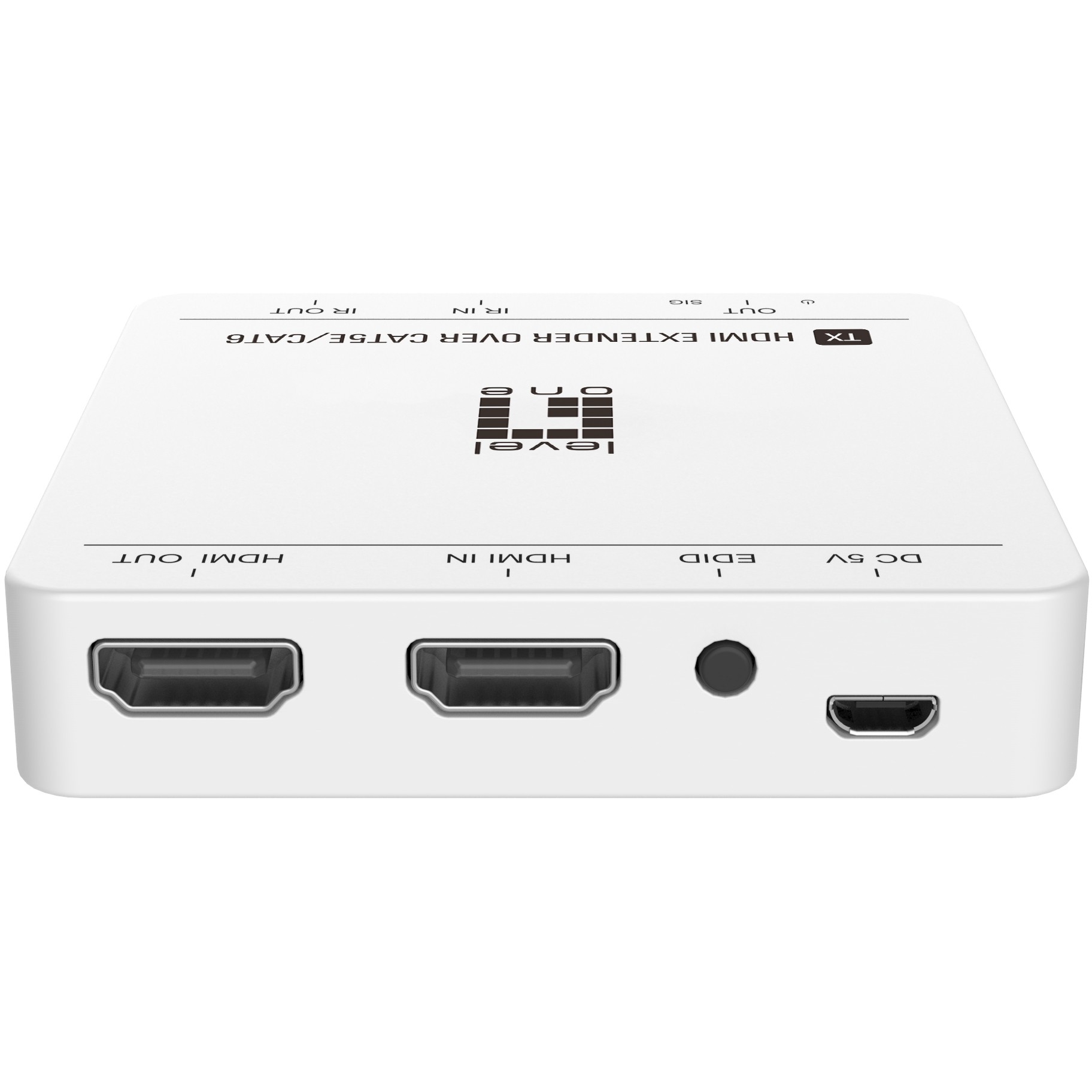 LevelOne HVE-9007 Audio-/Video-Leistungsverstärker AV-Sender & -Empfänger Weiß