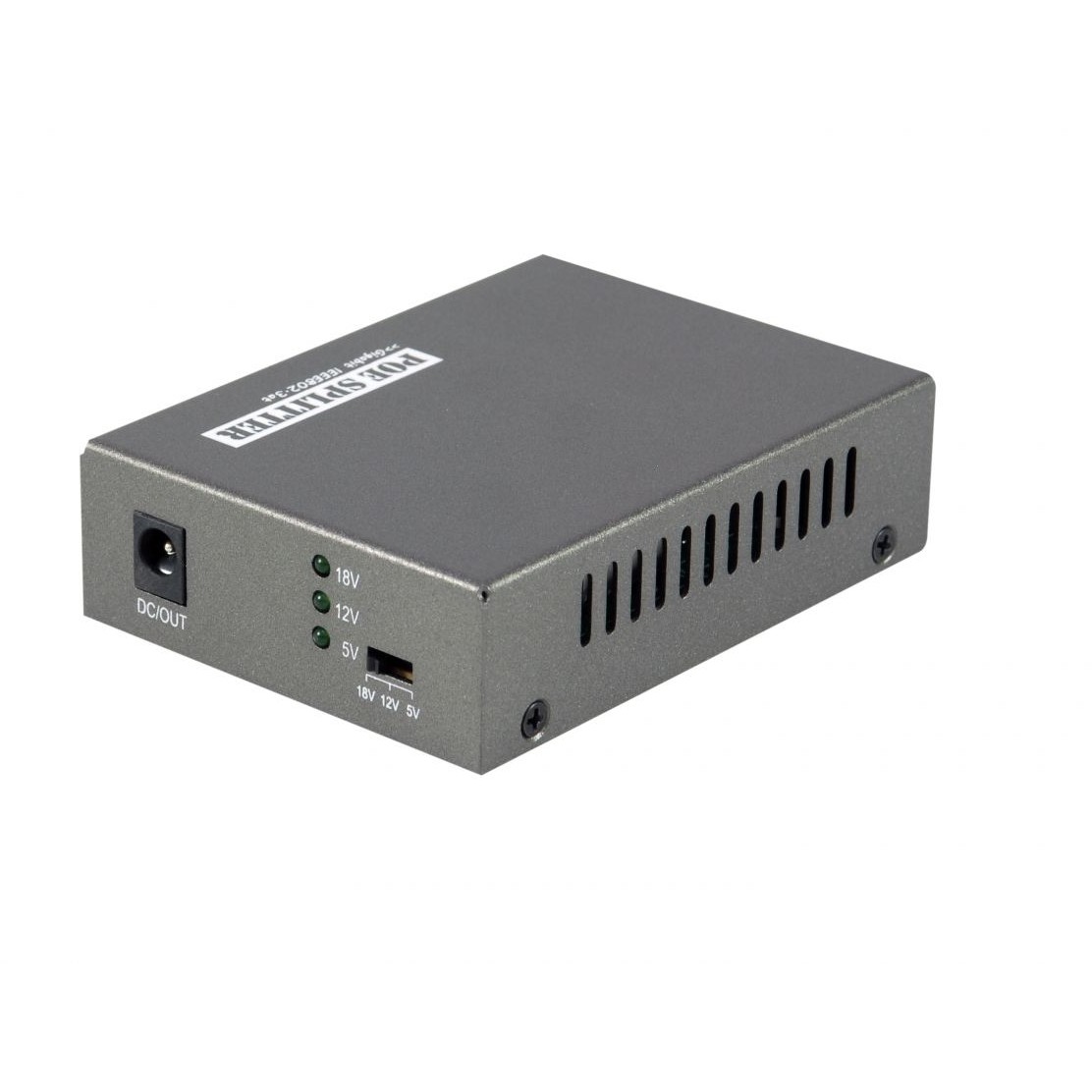 LevelOne 5~12V DC Gigabit PoE Plus Splitter