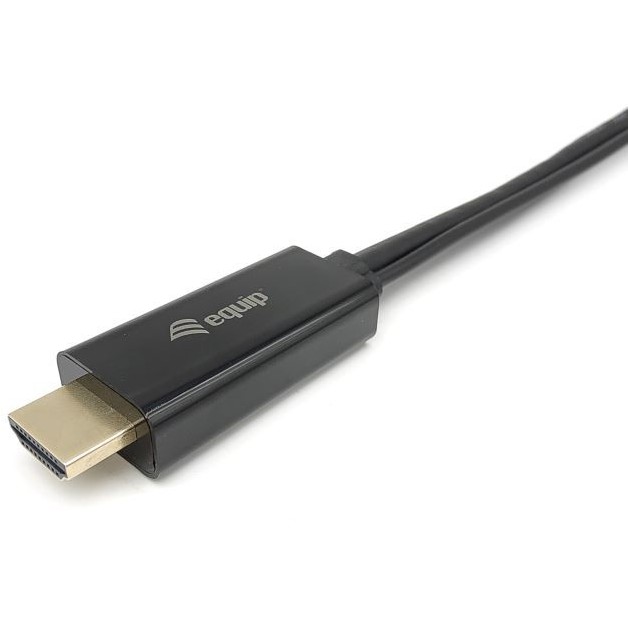 Equip 119039 Videokabel-Adapter 0,15 m HDMI Typ A (Standard) DisplayPort Schwarz