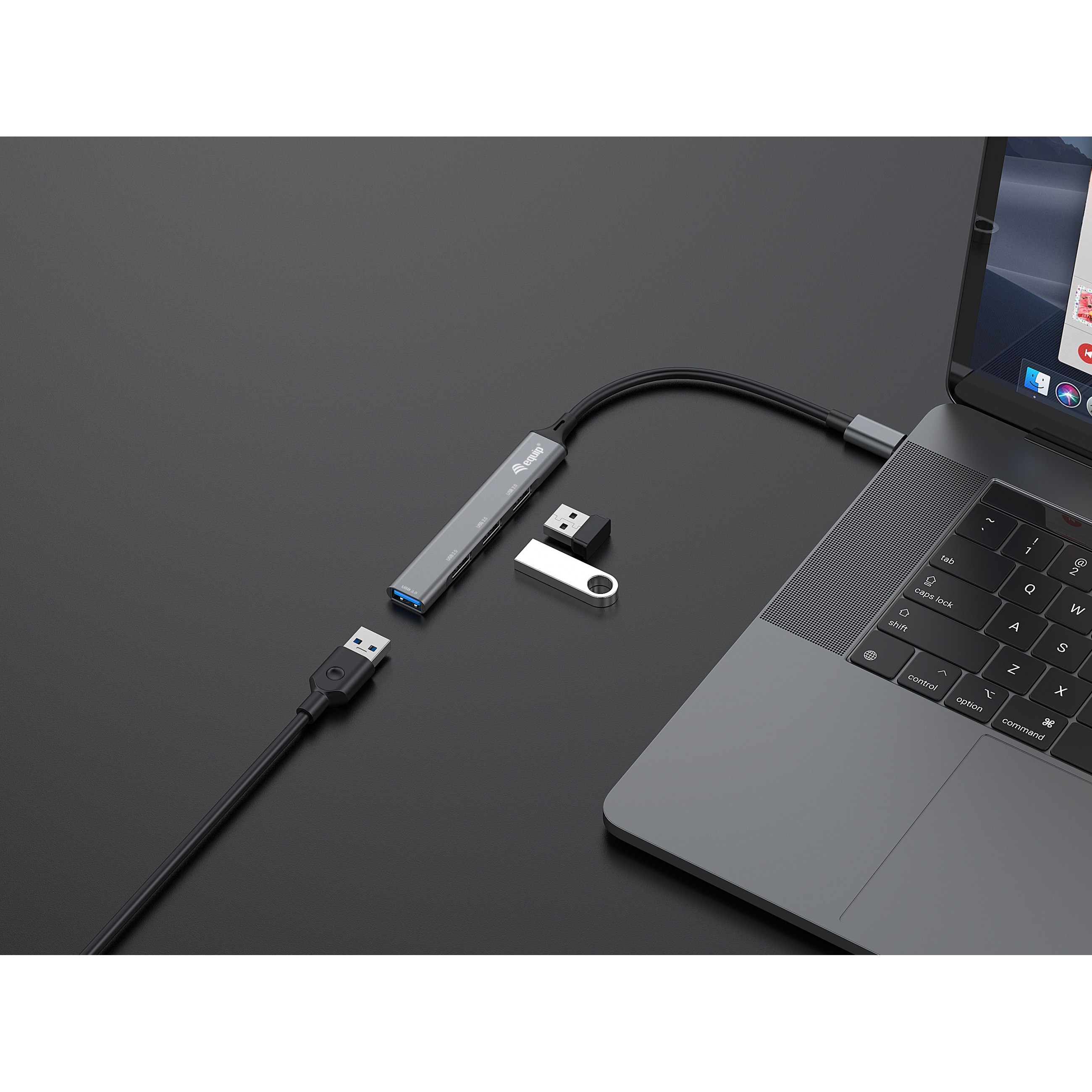 Equip 4-Port-USB 3.0/2.0-Hub