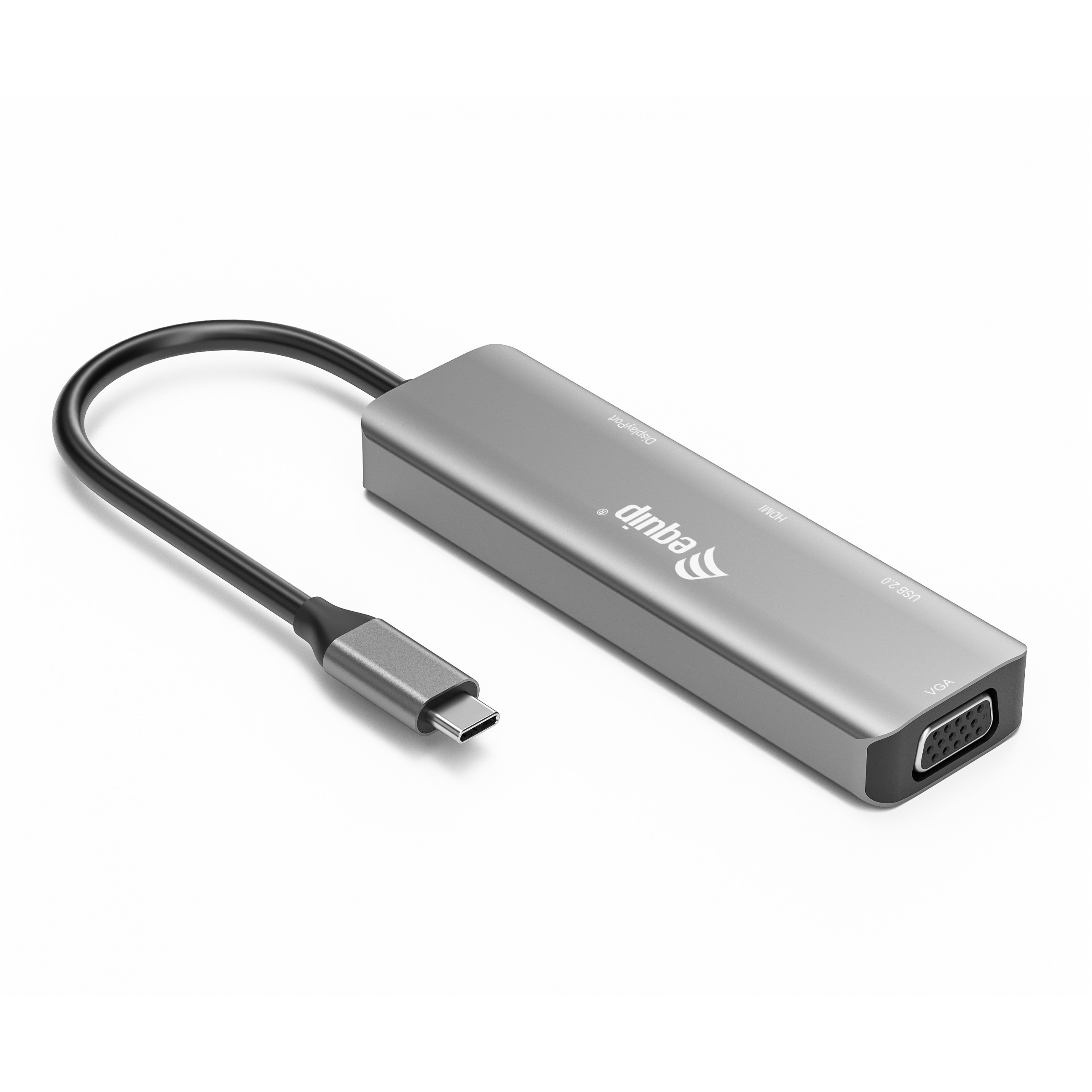 Equip USB-C auf HDMI/DisplayPort/VGA/USB-Adapter