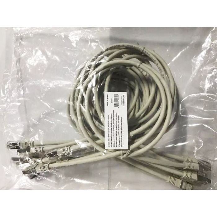 Equip Cat.6A Platinum S/FTP Patchkabel, Grau, 1.0m, 10pcs/set