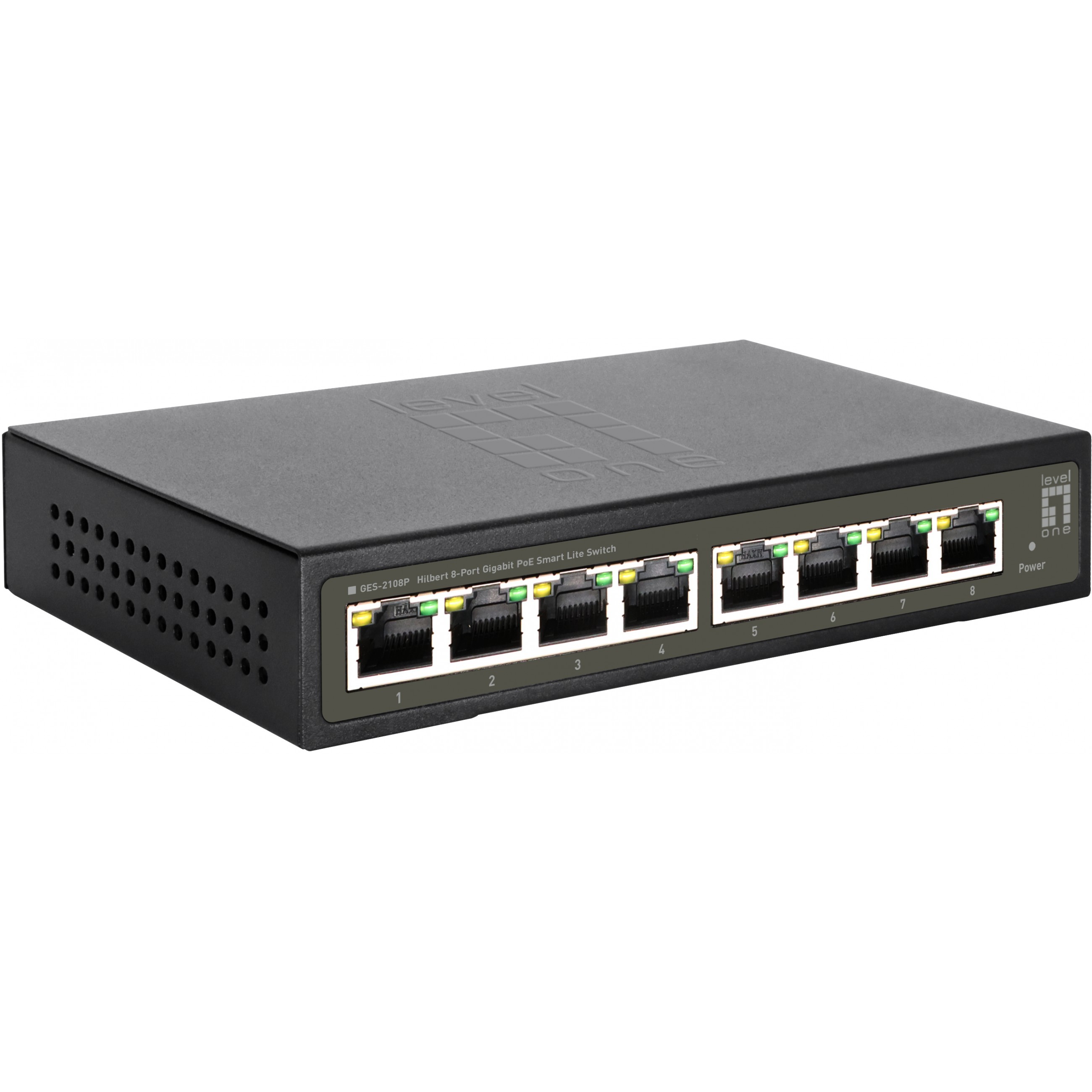 LevelOne PoE+Switch  8xGE PoE+           120W     Hilbert SL