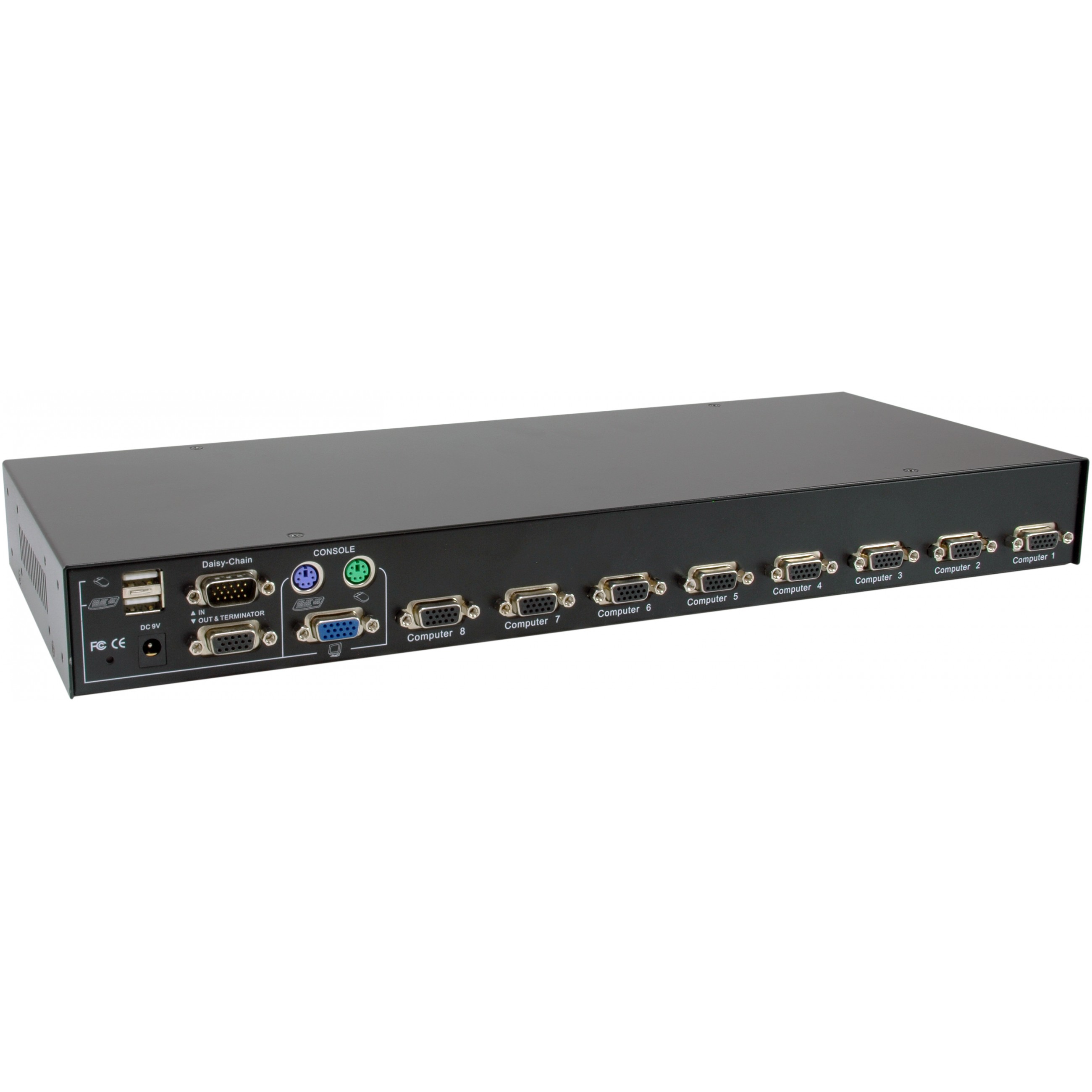 LevelOne 8-Port PS/2-USB VGA KVM Switch