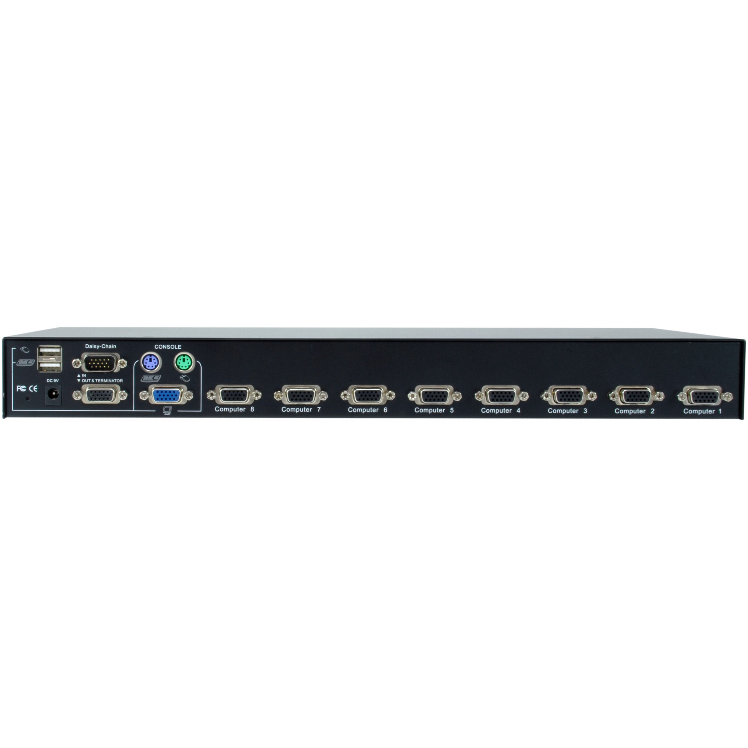 LevelOne 8-Port PS/2-USB VGA KVM Switch