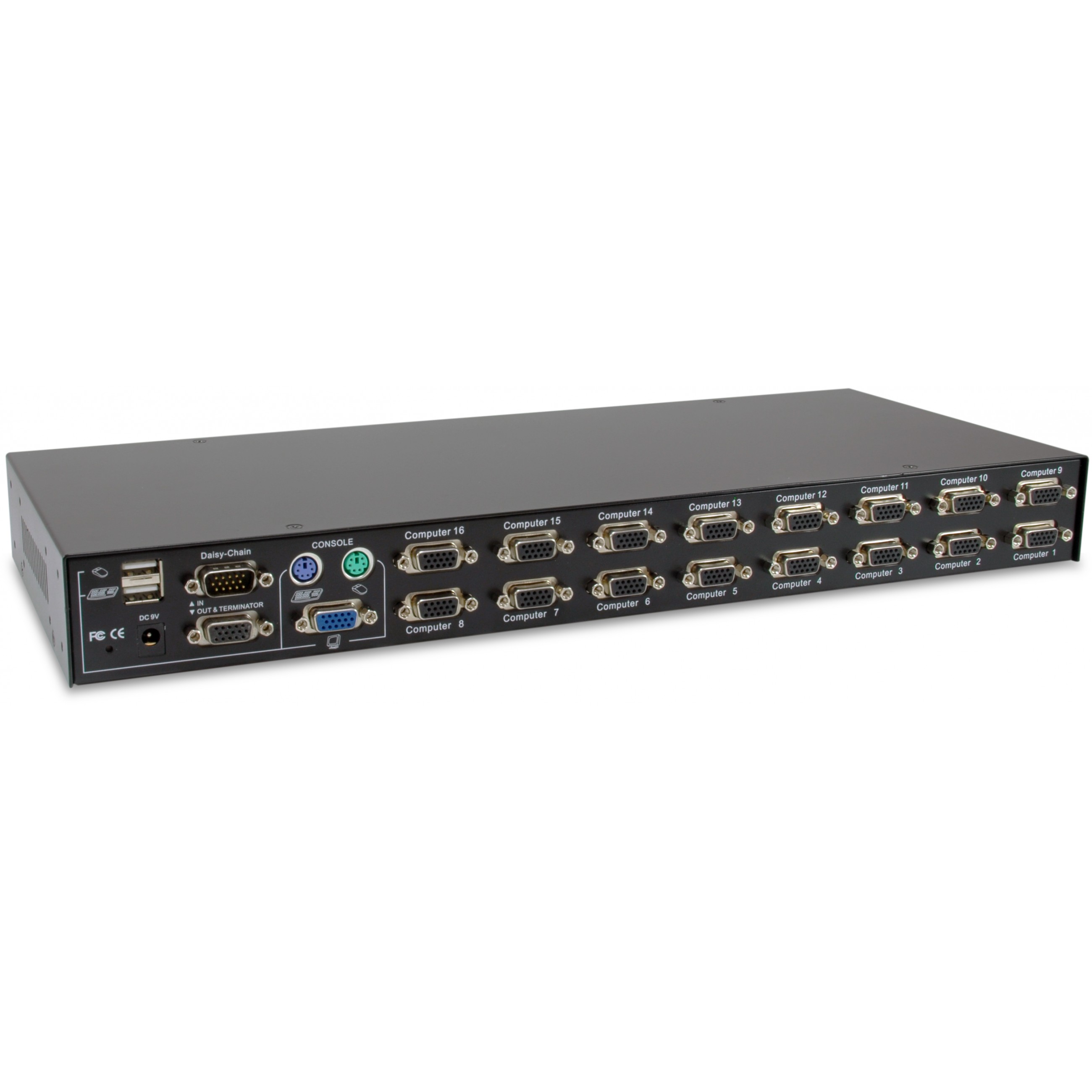 LevelOne 16-Port PS/2-USB VGA KVM Switch