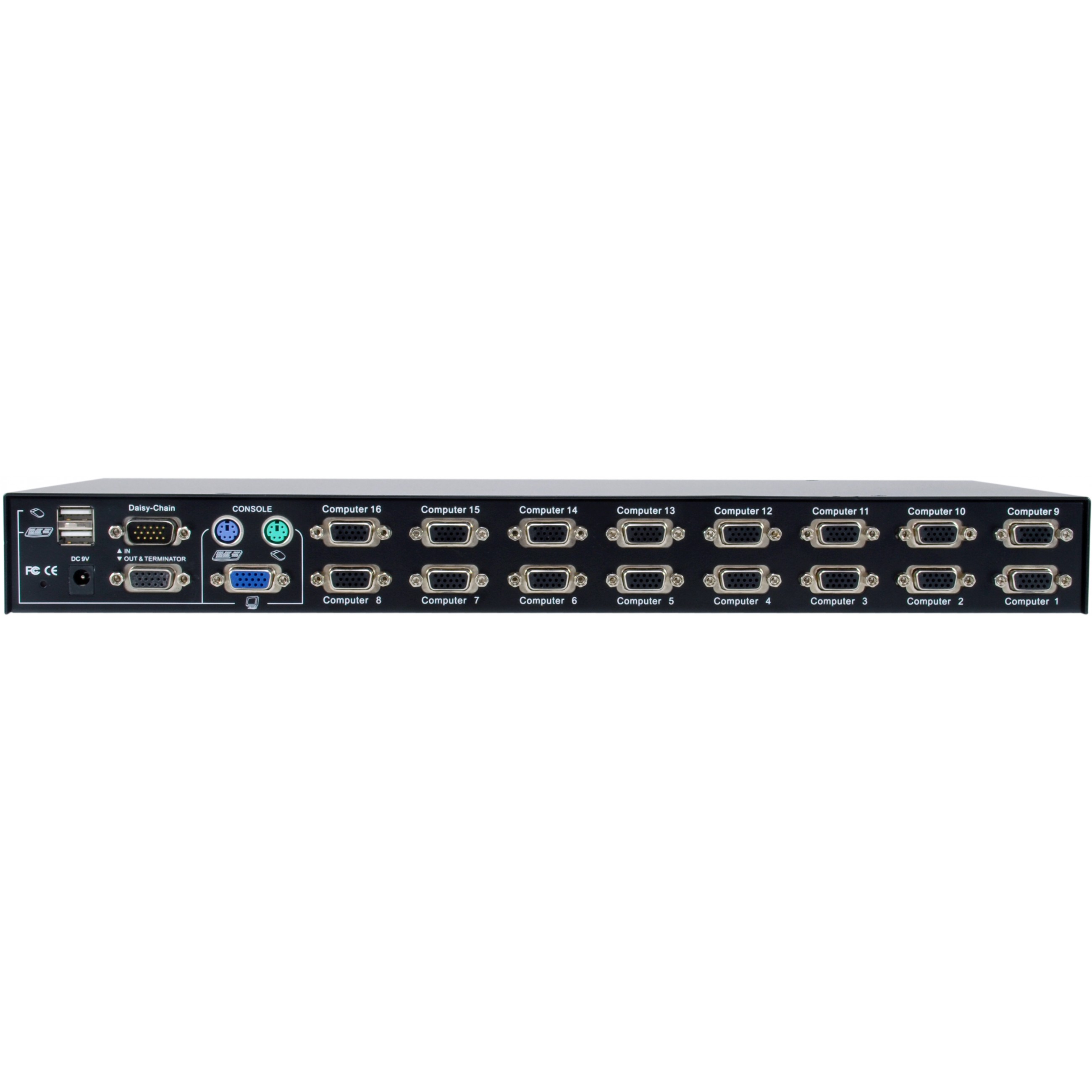 LevelOne 16-Port PS/2-USB VGA KVM Switch