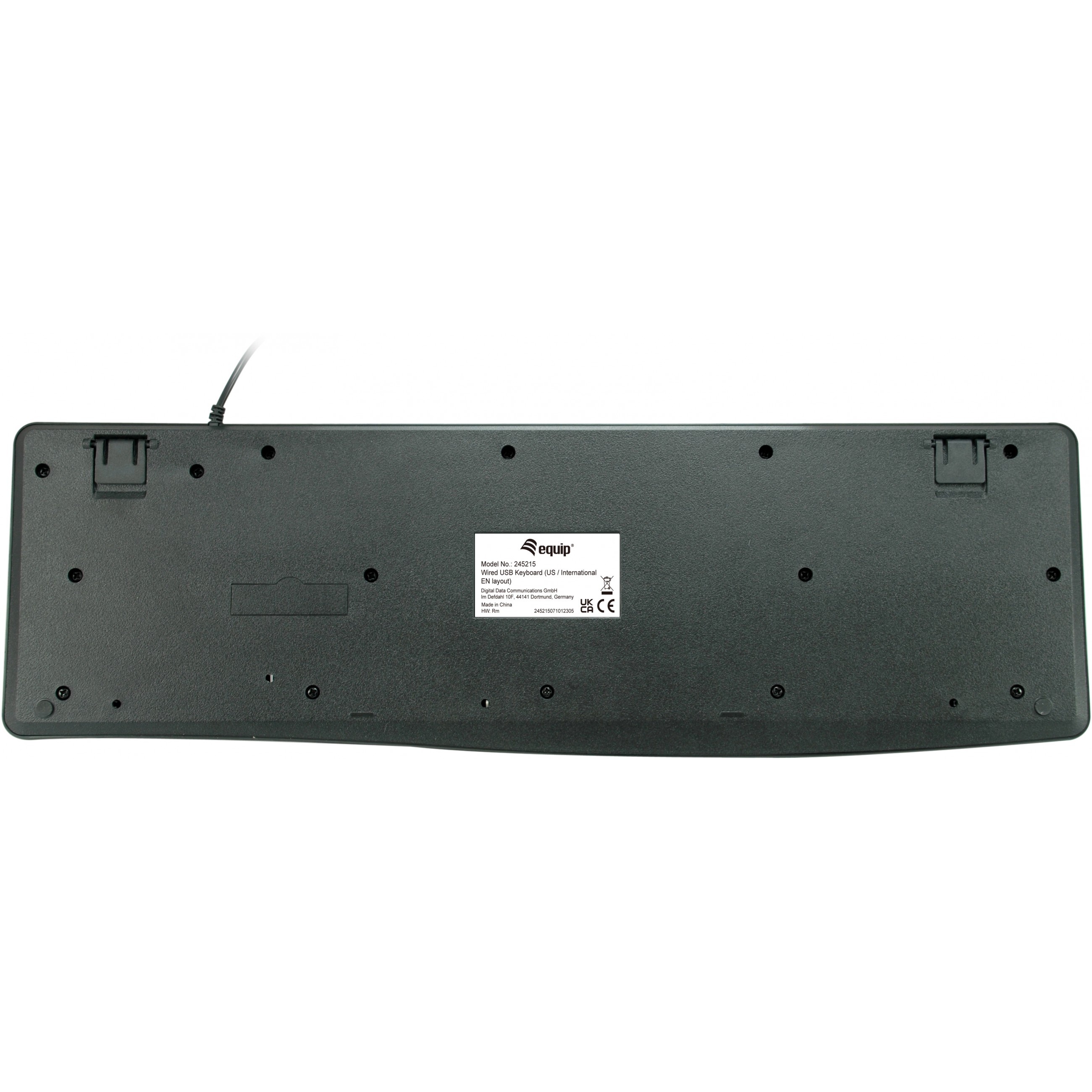 Equip Kabelgebundene USB Tastatur, US/International layout (QWERTY)