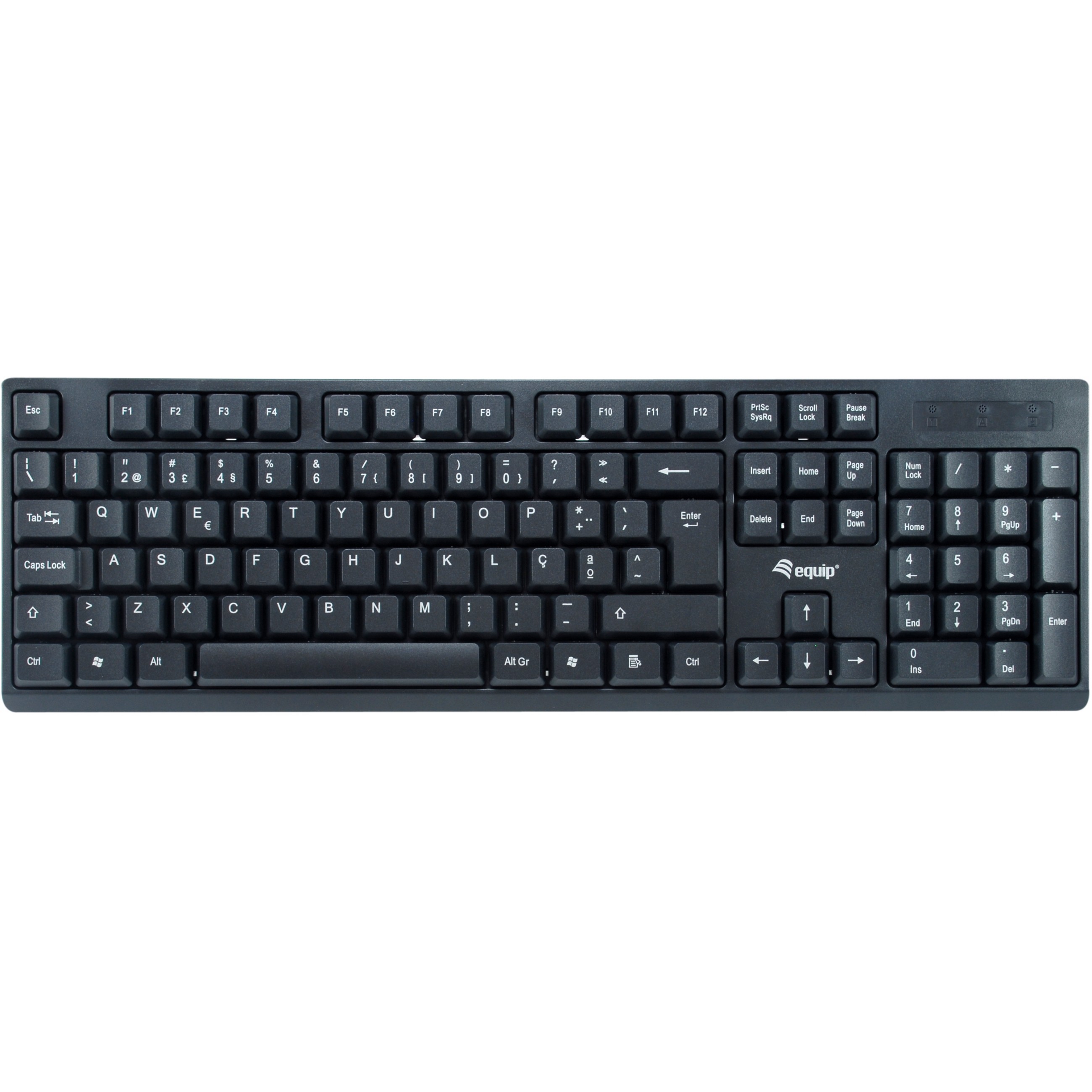 Equip Kabelloses Tastatur und Mausset, PT Layout (QWERTY)