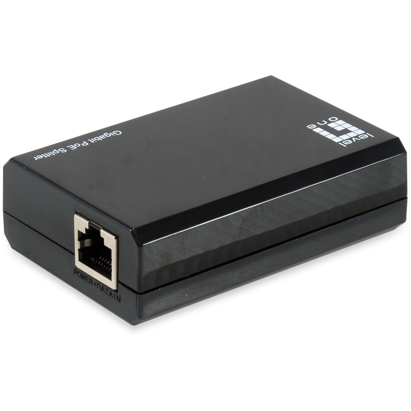 LevelOne PoE Gigabit Splitter RJ45/USB-C  1Gbps  50W schwarz