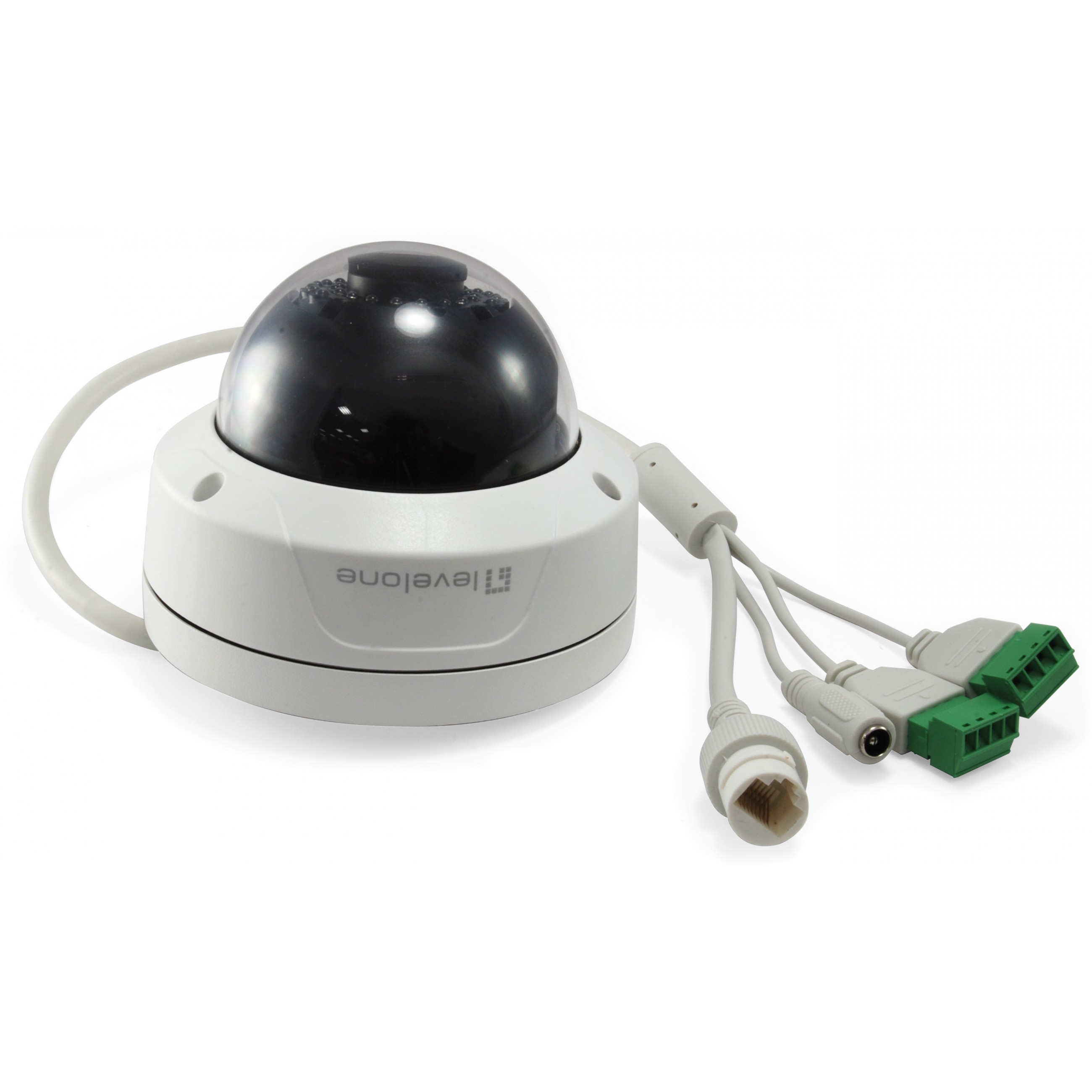LevelOne IPCam       Dome Fix Out 2MP/H.265/IR/  7W/PoE/IP67