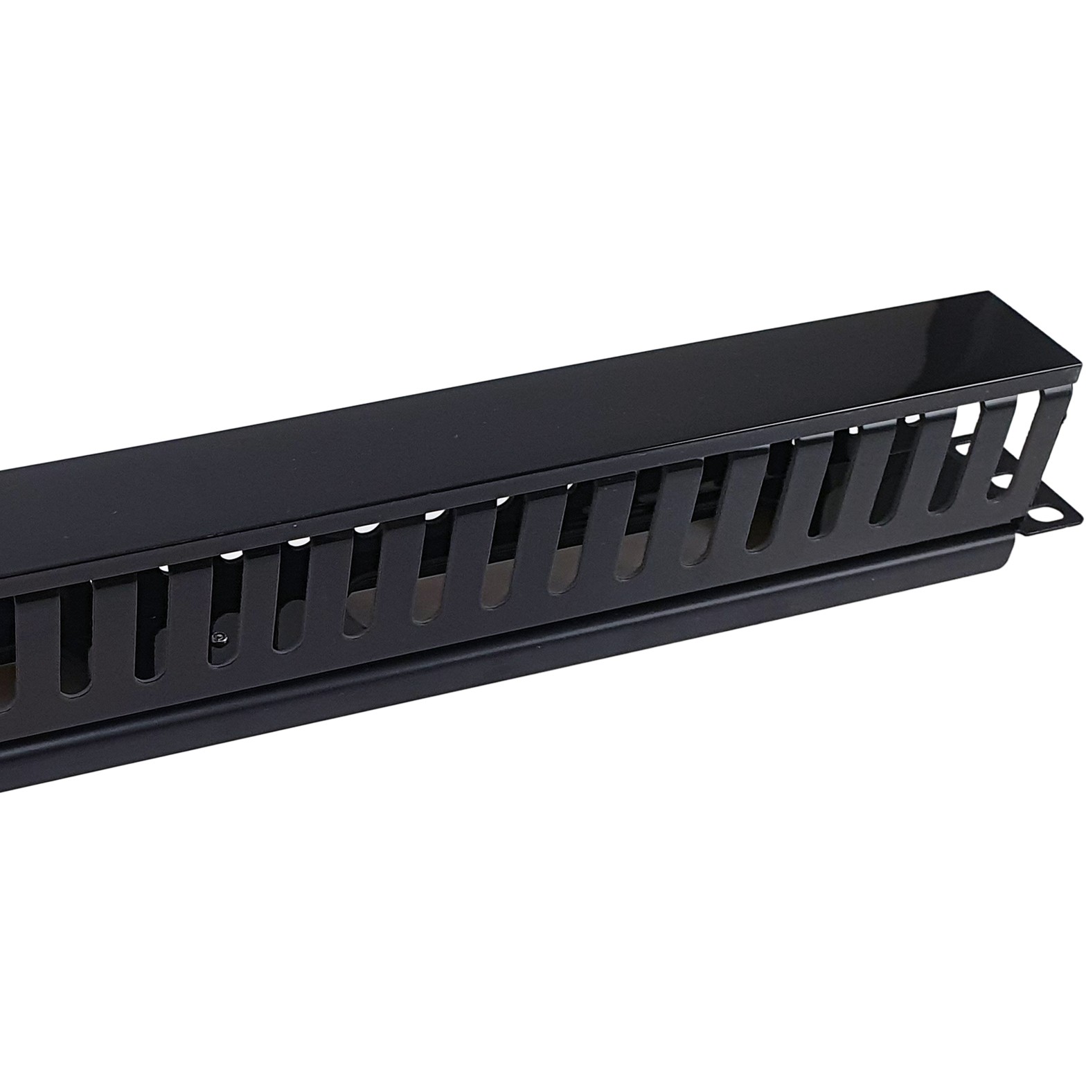 Equip 19 Rack Mount Kabelmanagement-Panel, Schwarz