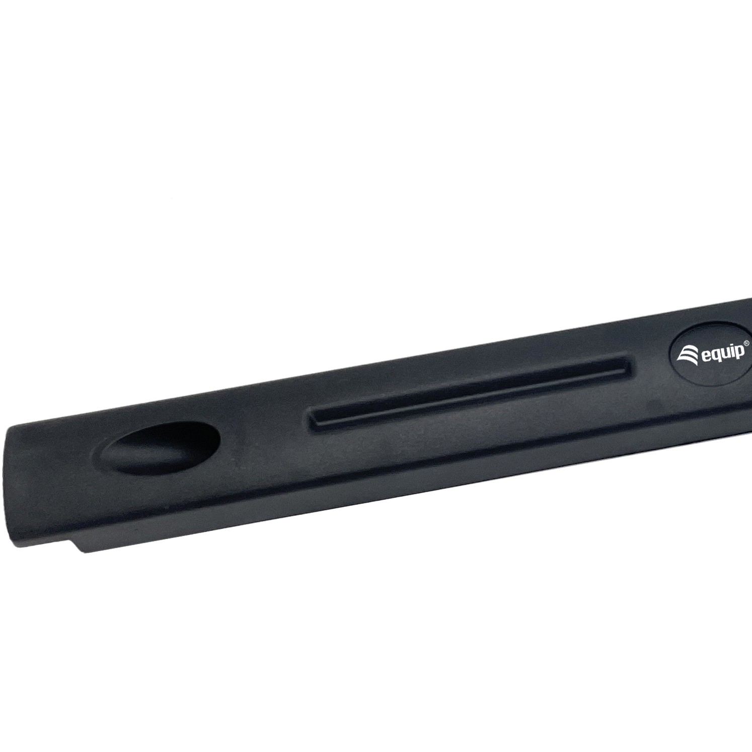 Equip 19 1U Blende ohne Werkzeug, Schwarz