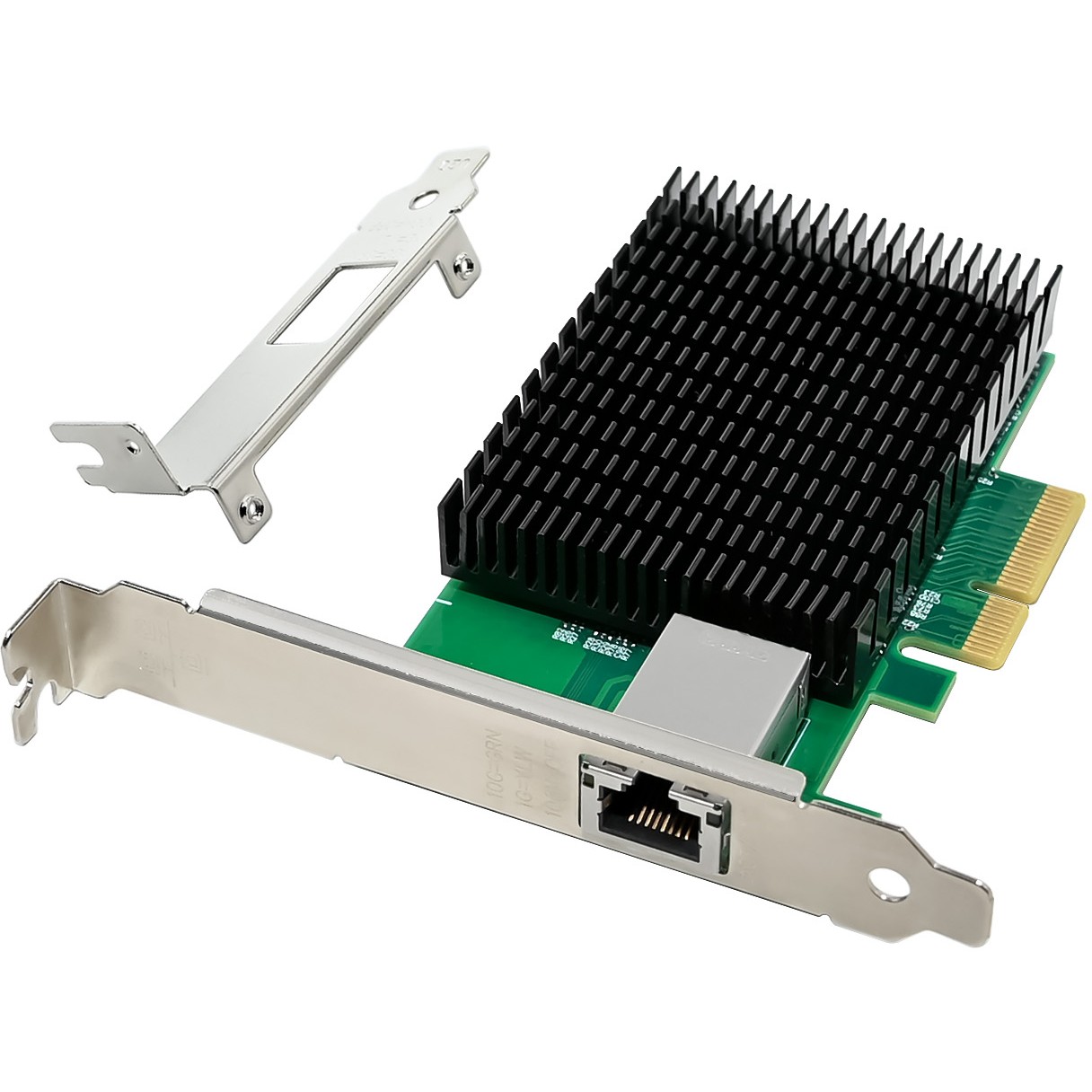 LevelOne GB PCIe4x Netzwerkkarte 1xRJ45   10Gbps        grün